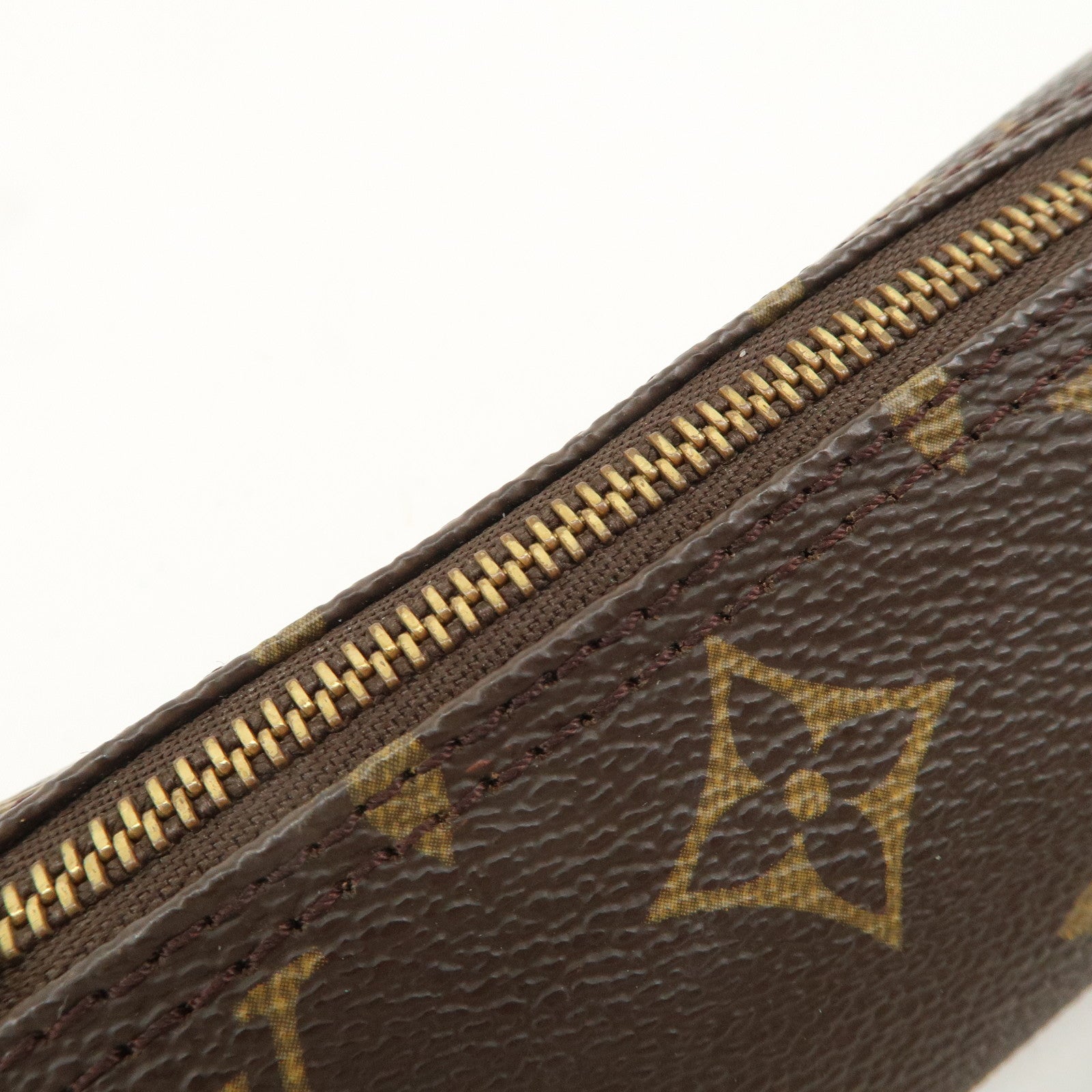 Louis Vuitton Monogram Papillon Pouch For Papillon Bag Brown