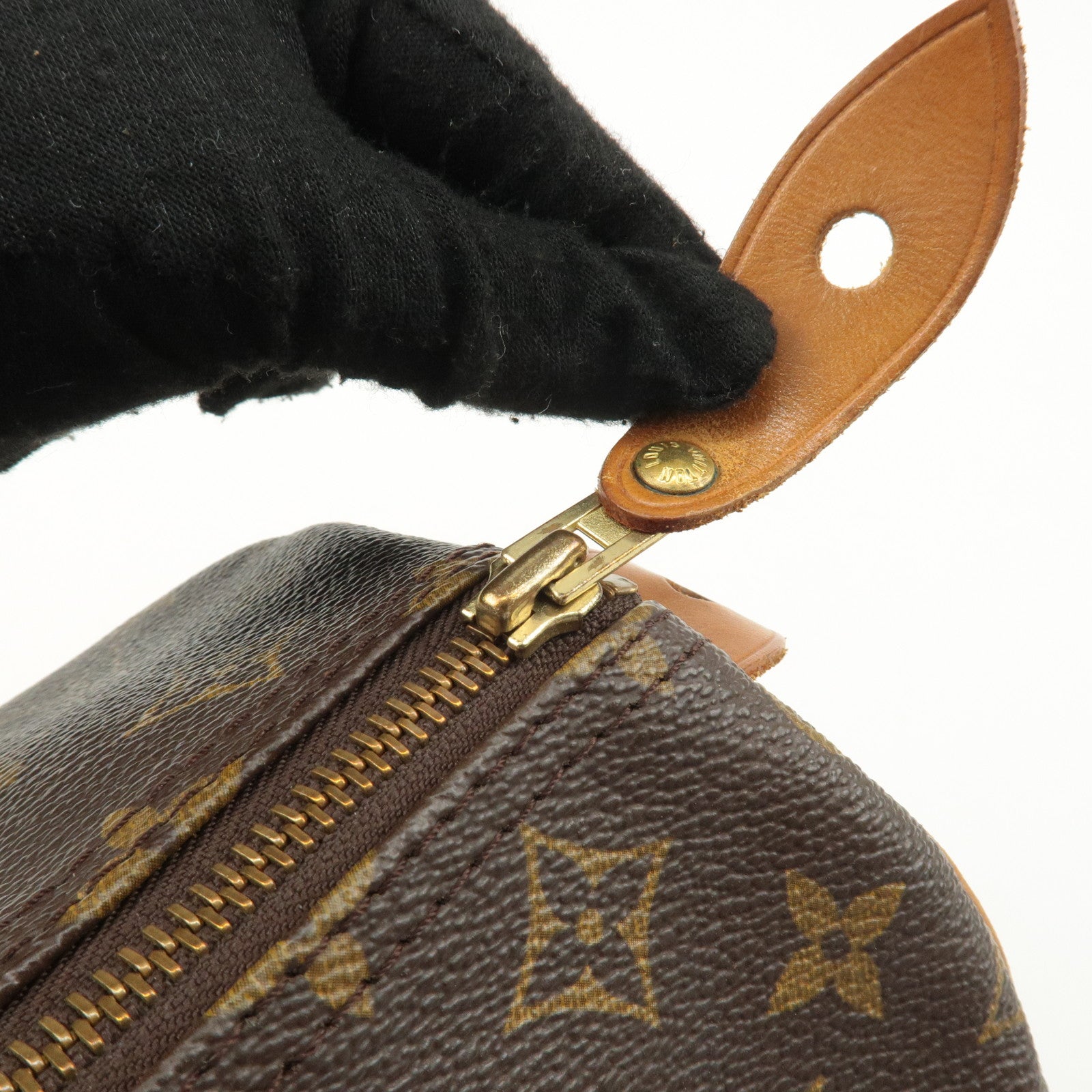 Louis Vuitton Monogram Speedy 30 Hand Bag Boston Bag M41108