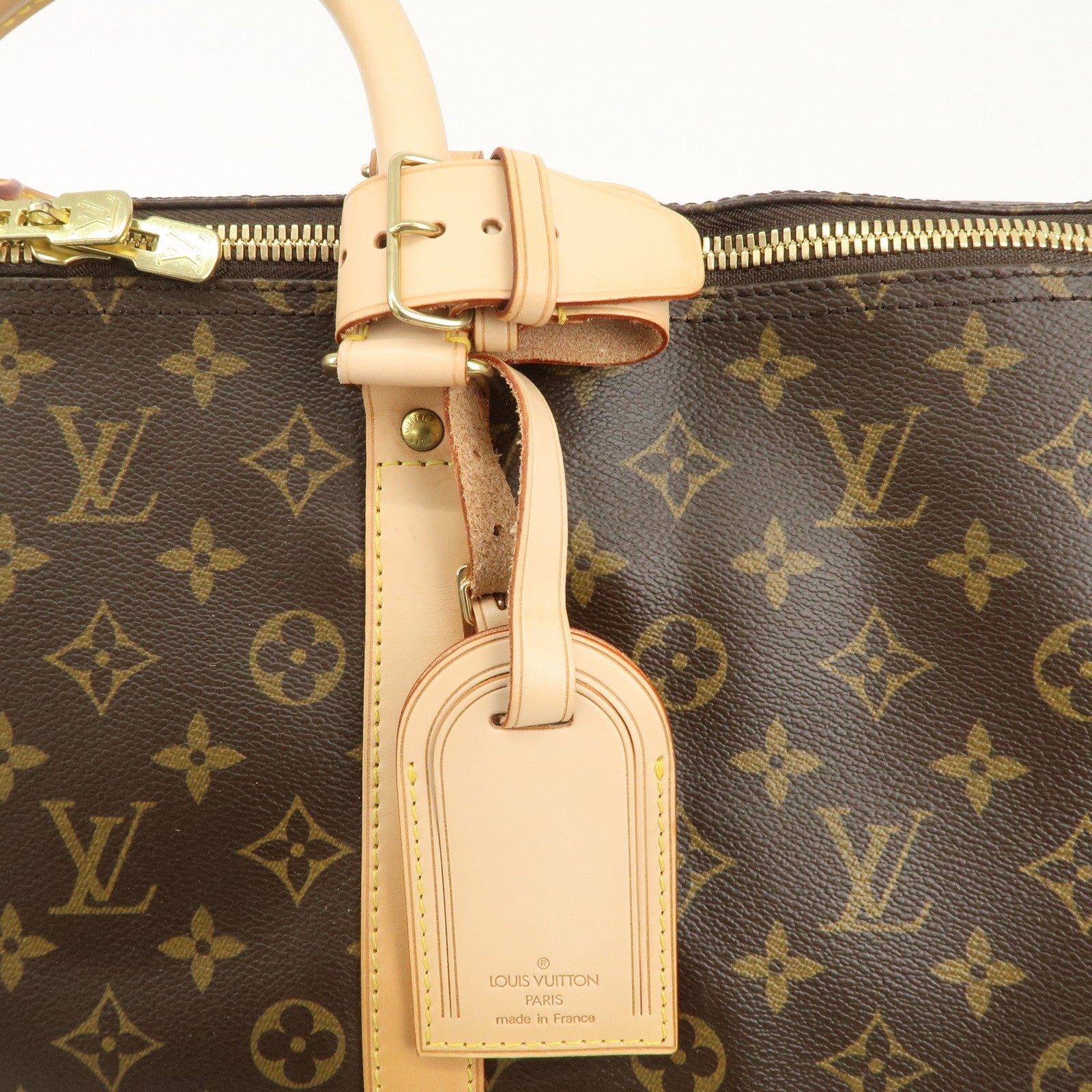 Louis Vuitton Monogram Keep All Bandouliere 55 Boston Bag M41414 Used