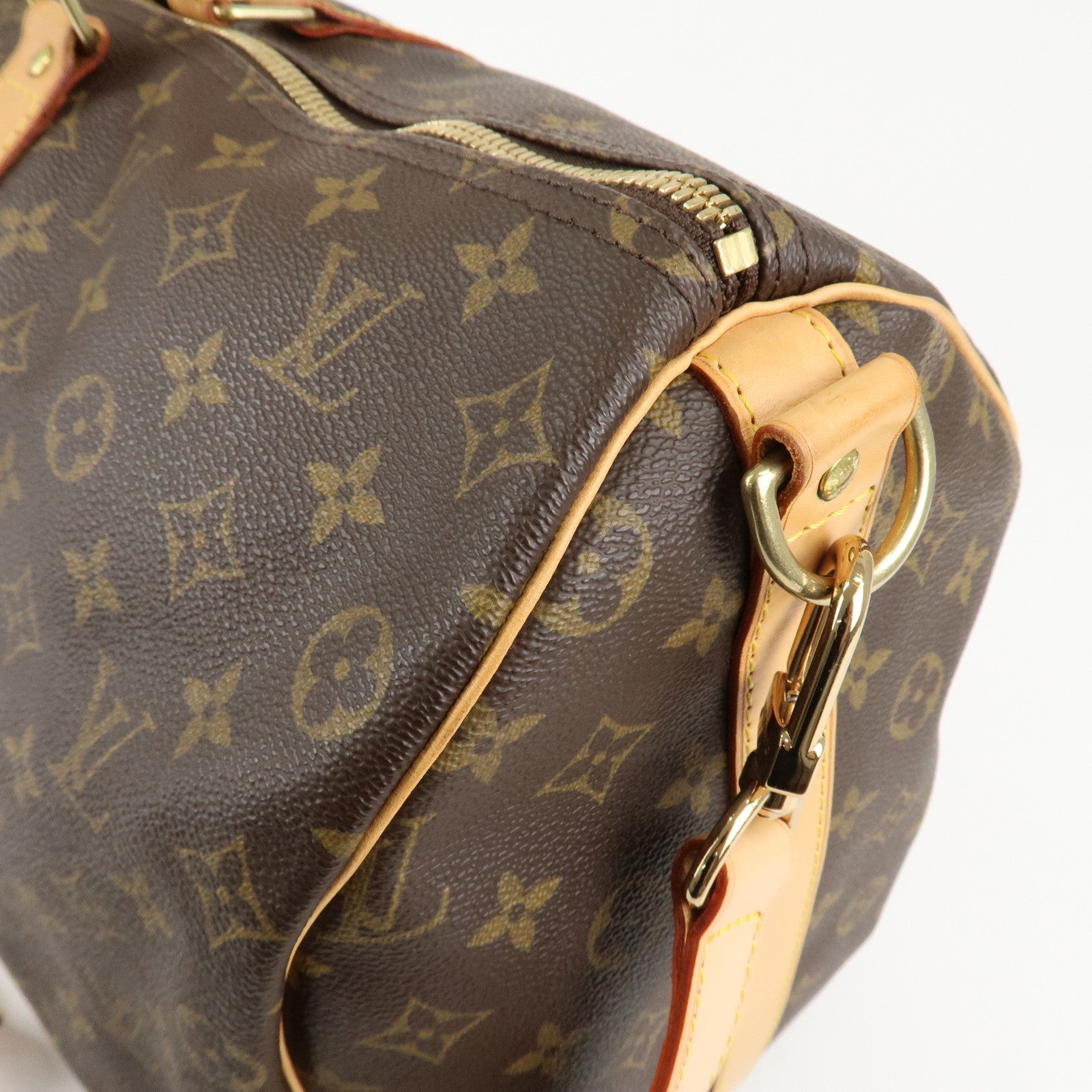 Louis Vuitton Monogram Keep All Bandouliere 50 Boston Bag M41416 Used