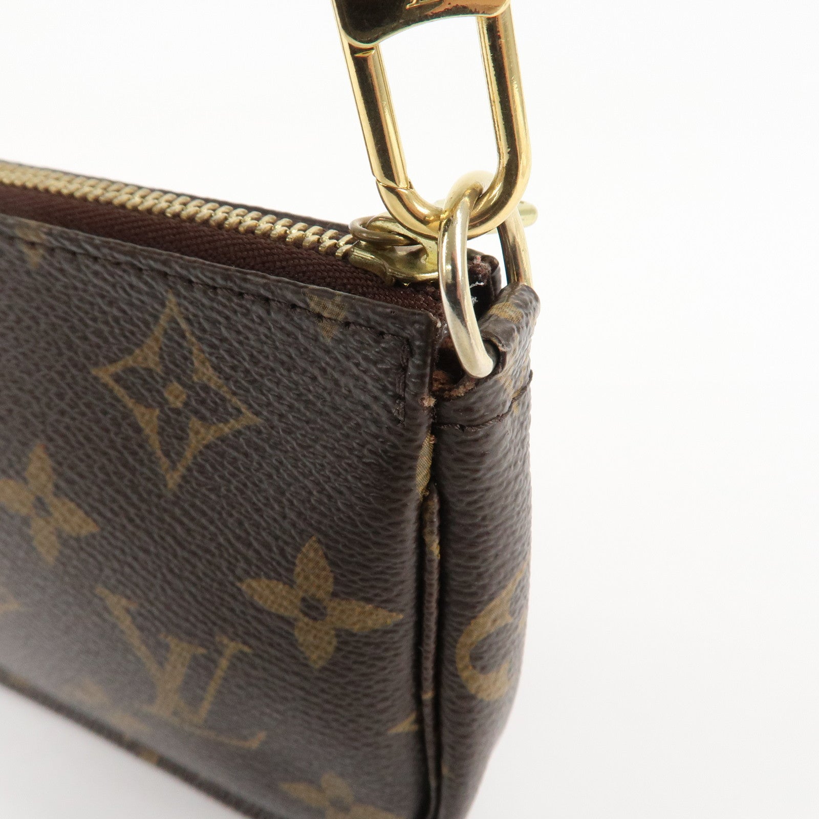 Louis Vuitton Monogram Mini Pochette Accessoires Pouch M58009 Used