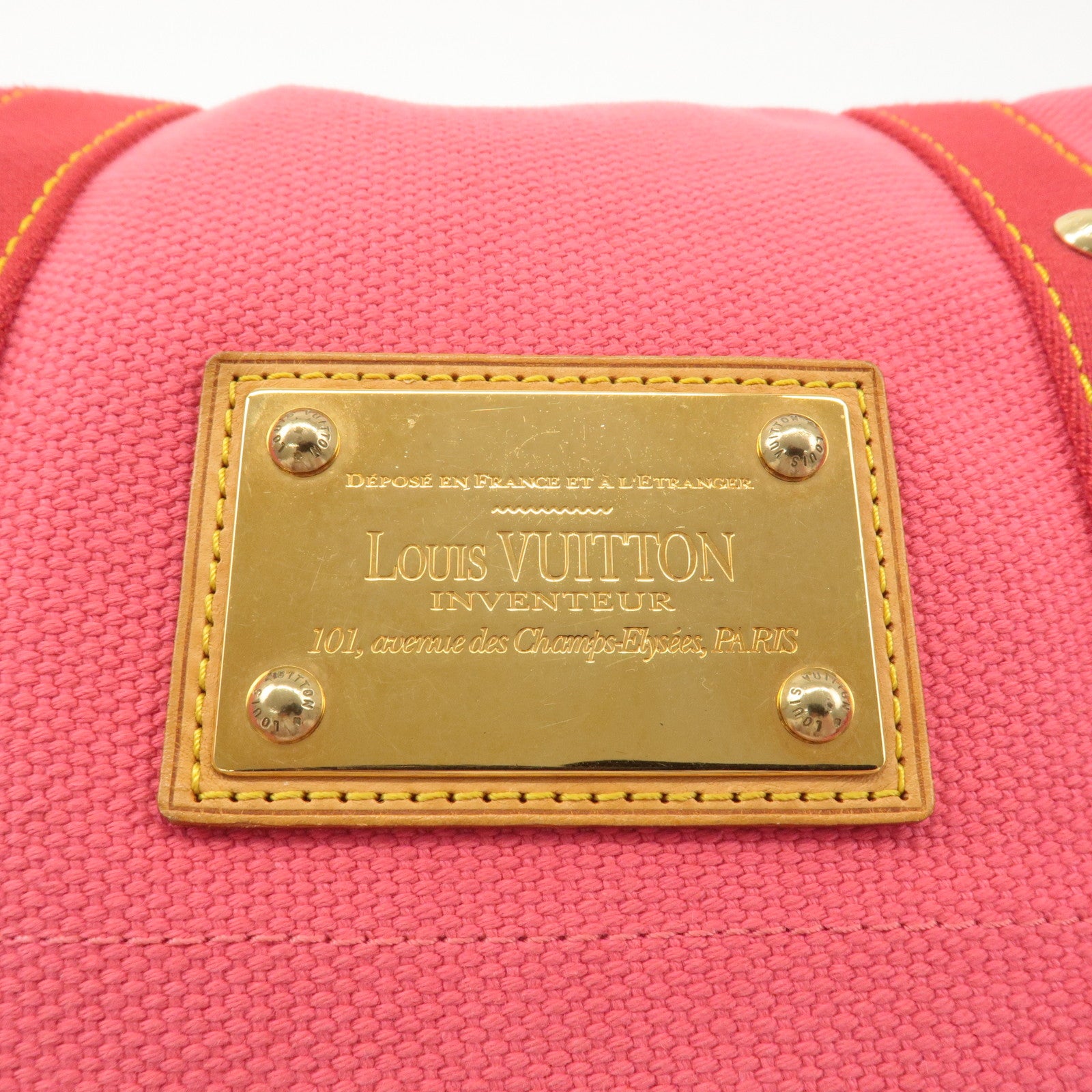 Louis Vuitton Antigua Buzzas PM Shoulder Bag Rose M40079