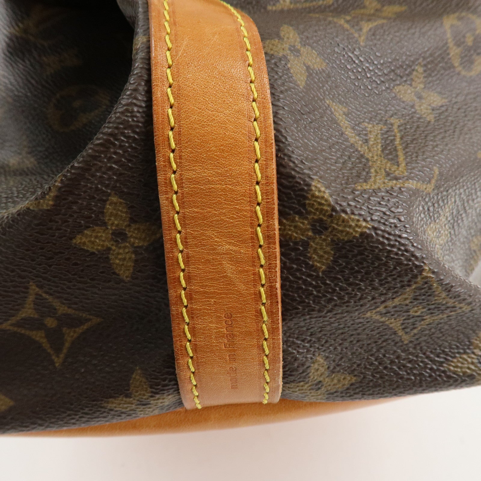 Louis Vuitton Monogram Petit Noe Shoulder Bag Brown M42226