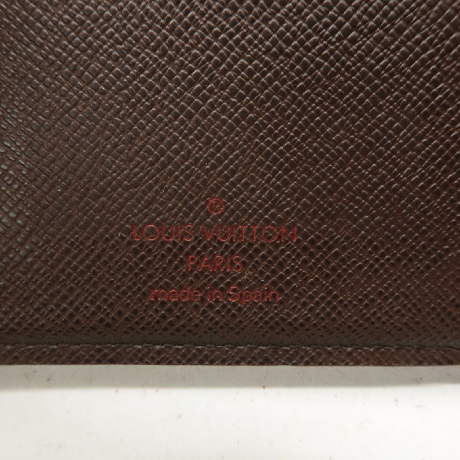 Louis Vuitton Damier Ebene Portefeuille Marco Wallet N61675