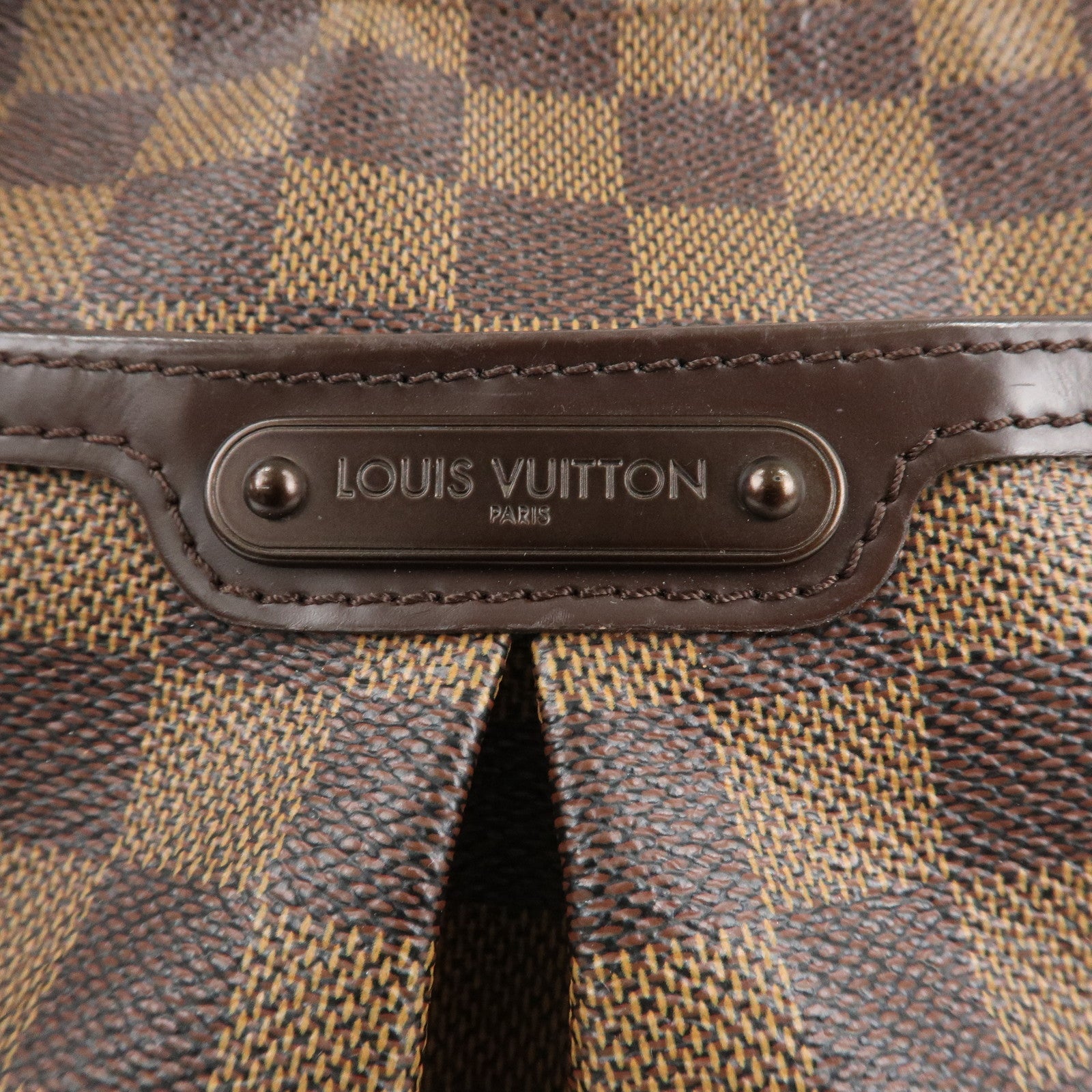 Louis Vuitton Damier Ebene Bloomsbury GM Shoulder Bag N42250 Used