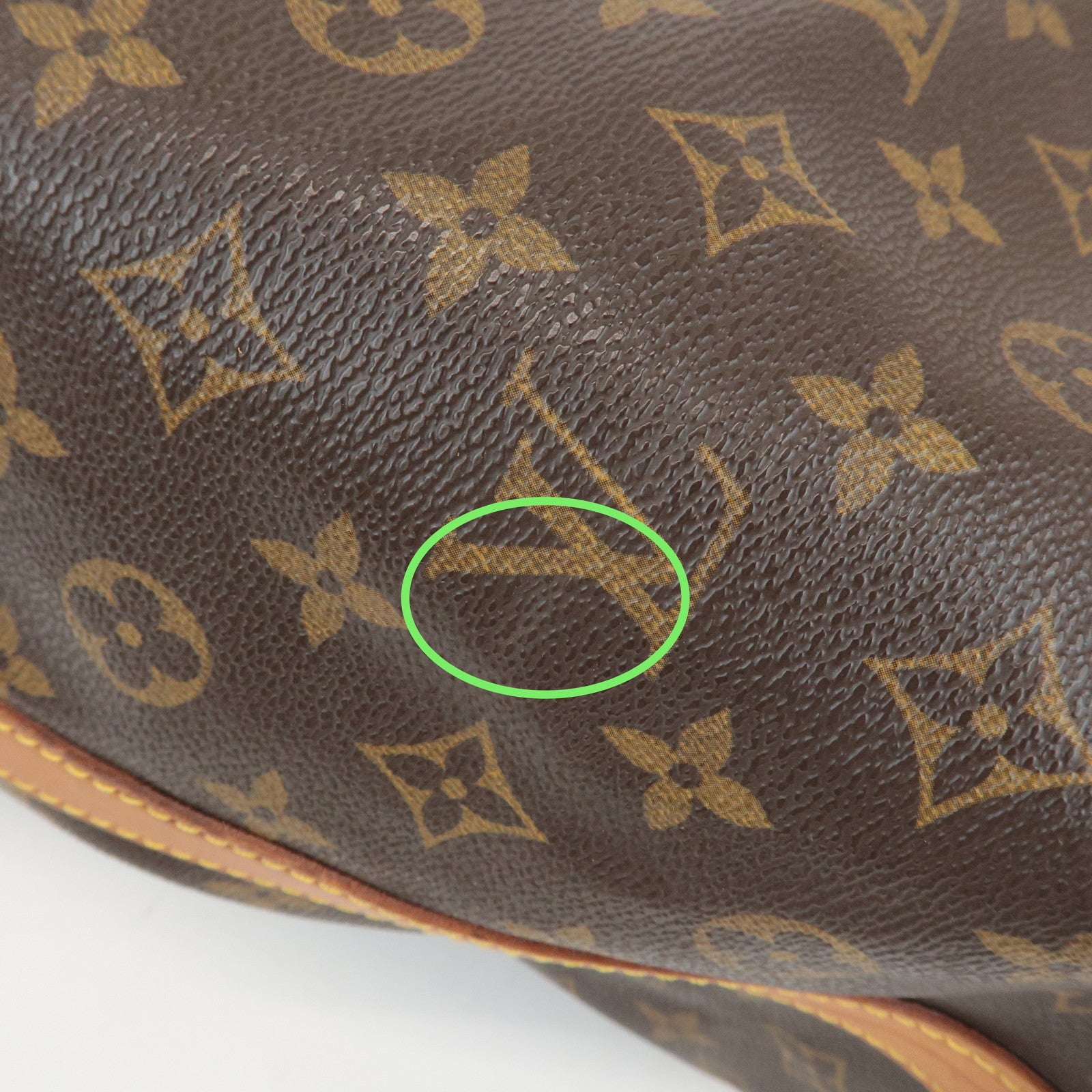 Louis Vuitton Monogram Noe Shoulder Bag Hand Bag Brown M42224 Used