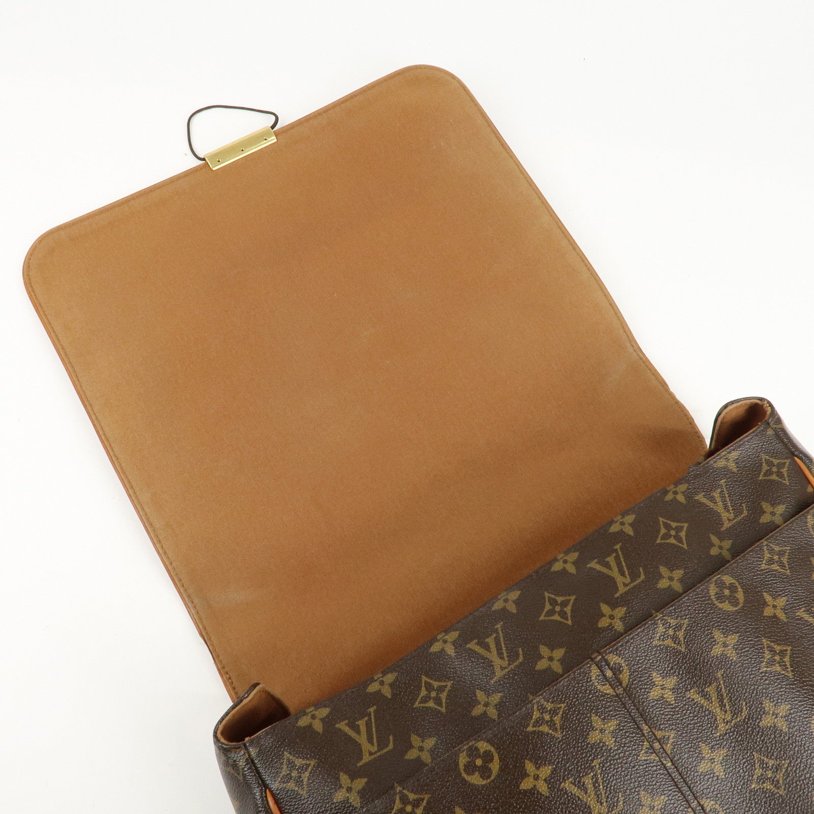 Louis Vuitton Monogram Abbesses Messenger Bag Hand Bag M45257 Used