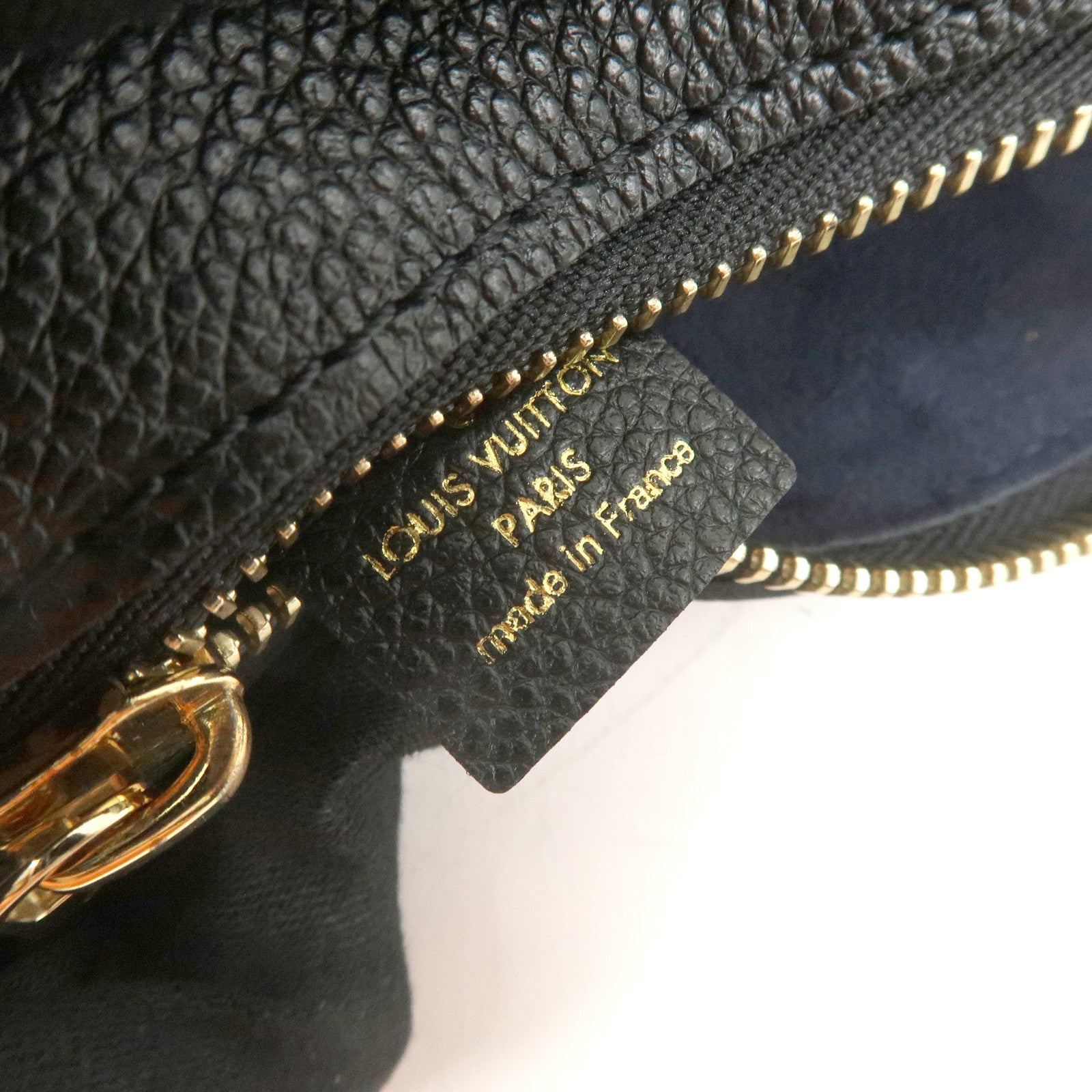 Louis Vuitton Monogram Empreinte Pouch for Neverfull MM Noir