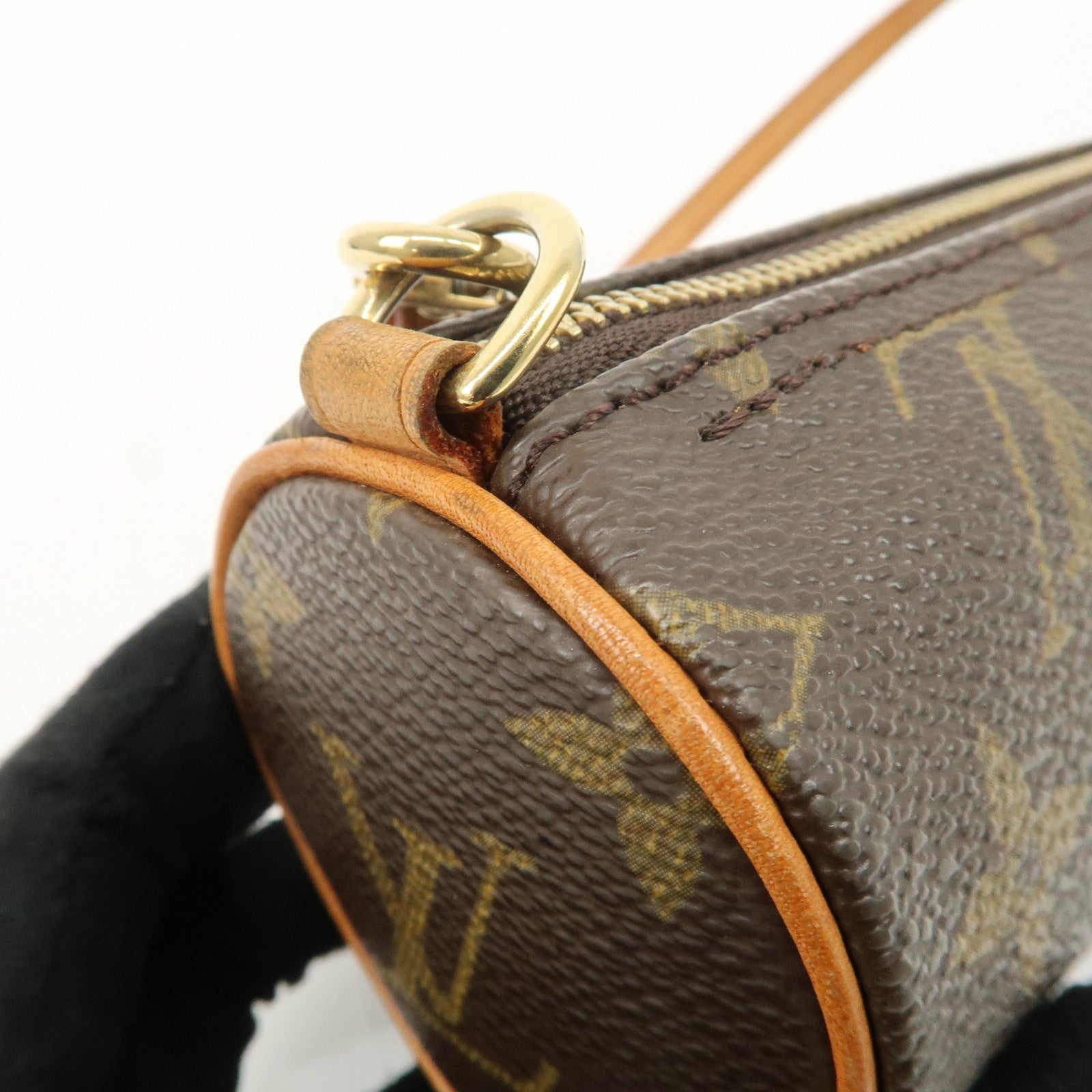 Louis Vuitton Monogram Mini Pouch for Papillon Bag Brown Used