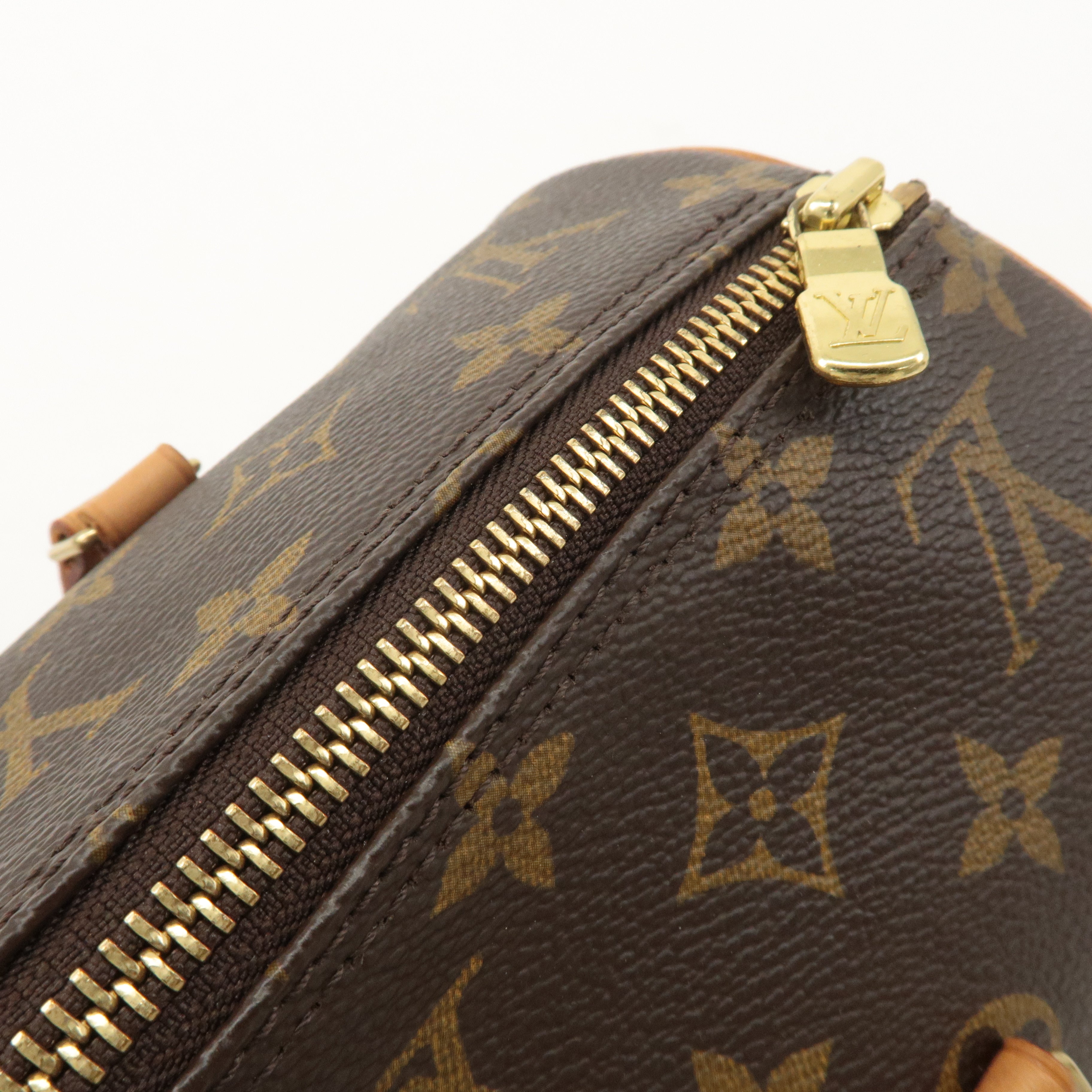 Louis Vuitton Monogram Papillon 30 Hand Bag 
Pouch Brown M51385