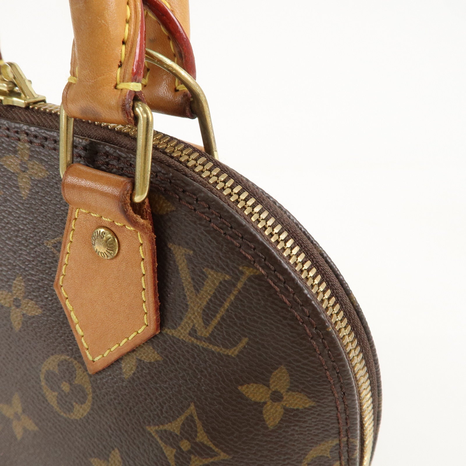 Louis Vuitton Monogram Alma BB 2 Way Hand Bag M53152