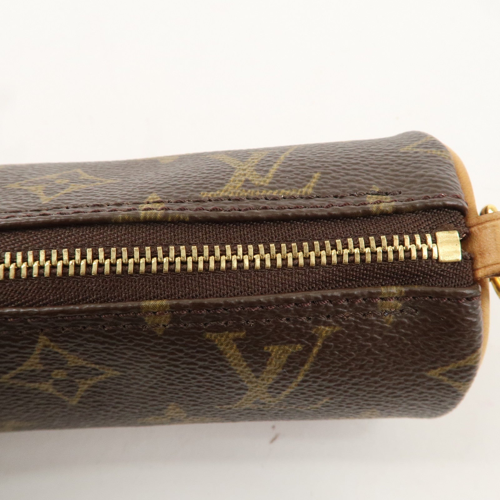 Louis Vuitton Monogram Papillon Pouch For Papillon Bag Brown