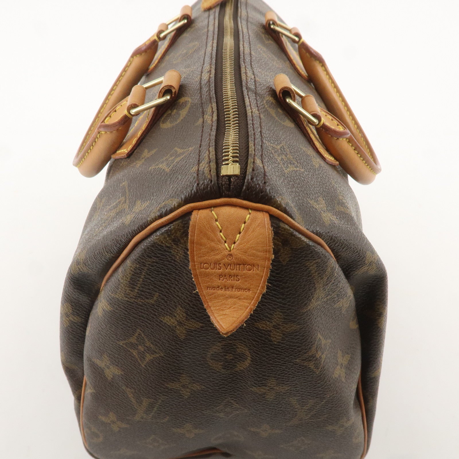 Louis Vuitton Monogram Speedy 30 Hand Bag Boston Bag M41108