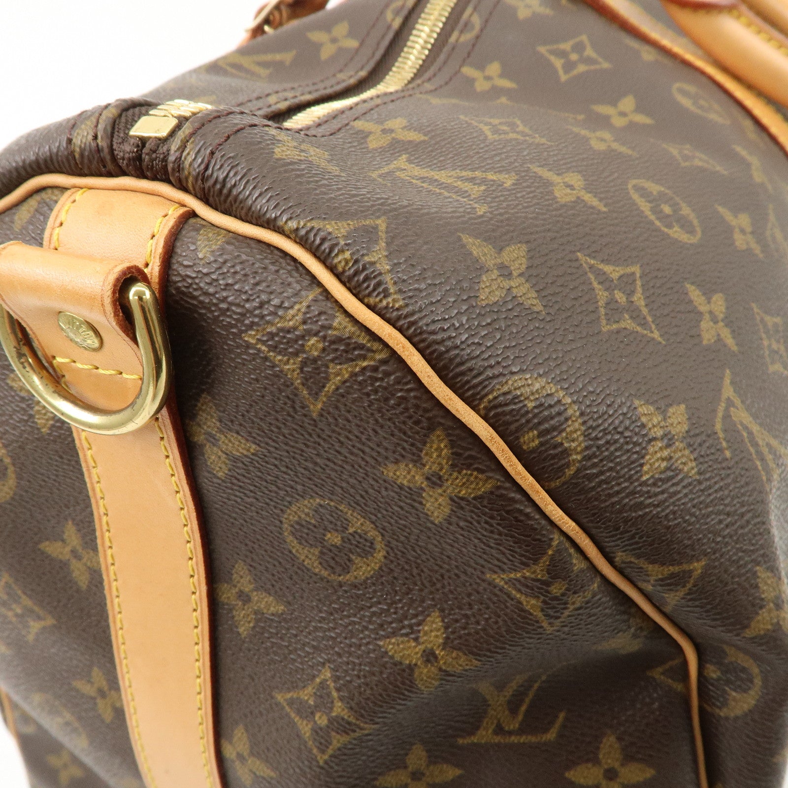 Louis Vuitton Monogram Keep All Bandouliere 55 Boston Bag M41414 Used