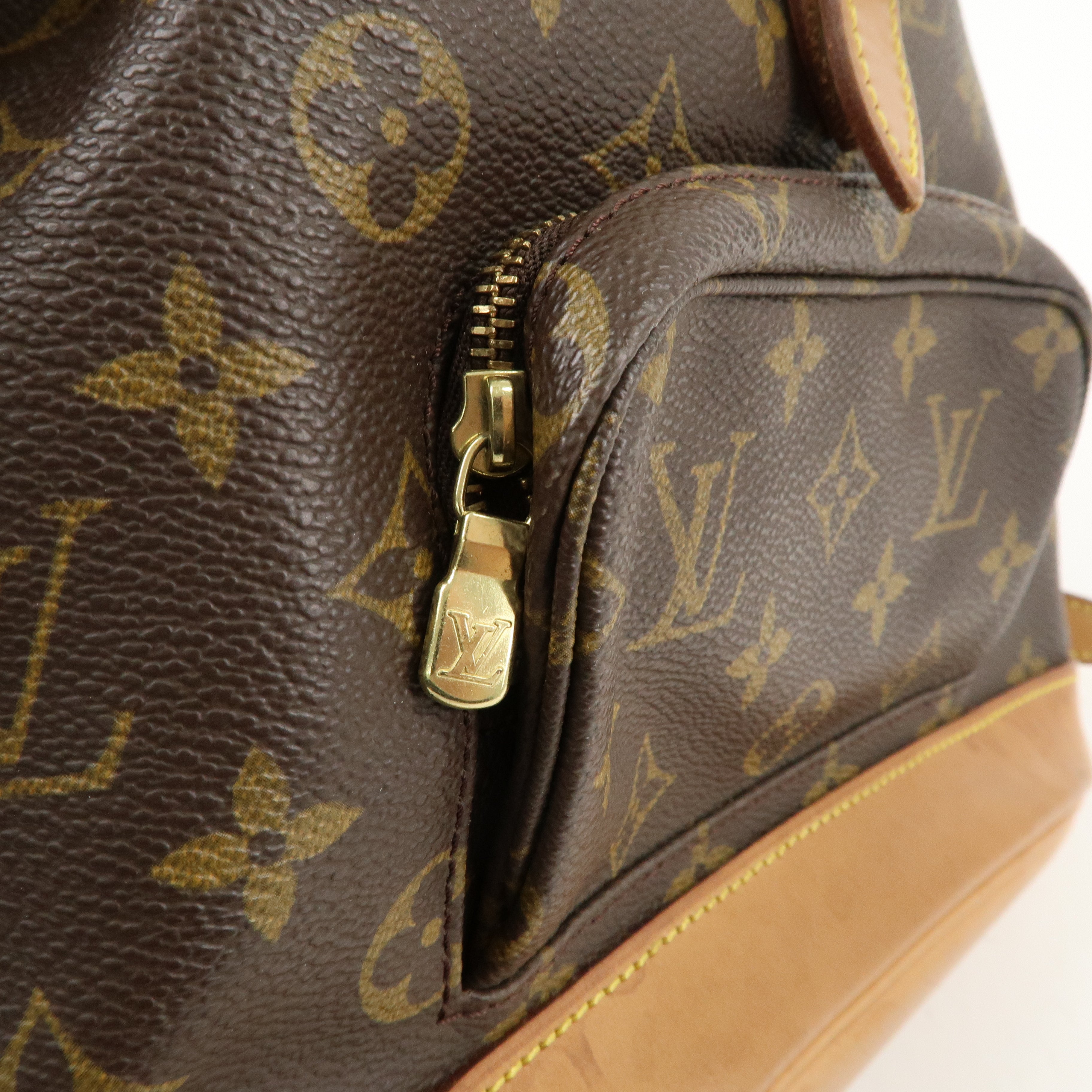 Louis Vuitton Monogram Montsouris MM Back Pack Backpack  M51136