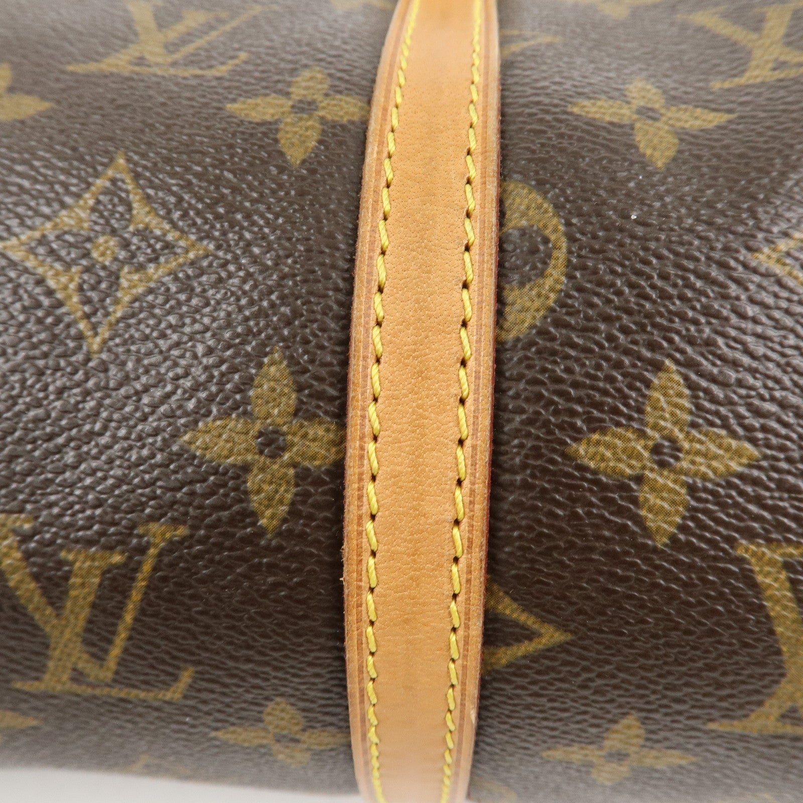 Louis Vuitton Monogram Papillon 30 Hand Bag Brown M51385 Used