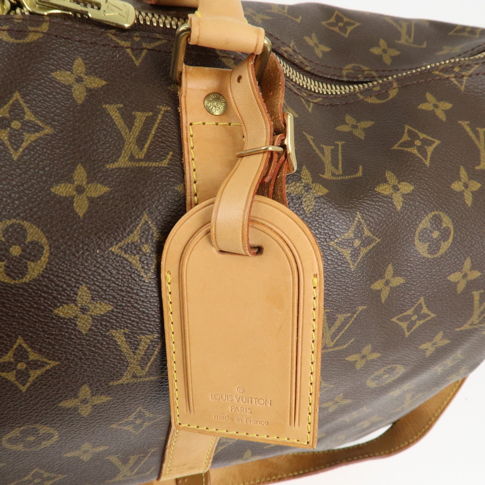 Louis Vuitton Monogram Keep All Bandouliere 50 Boston Bag M41416 Used