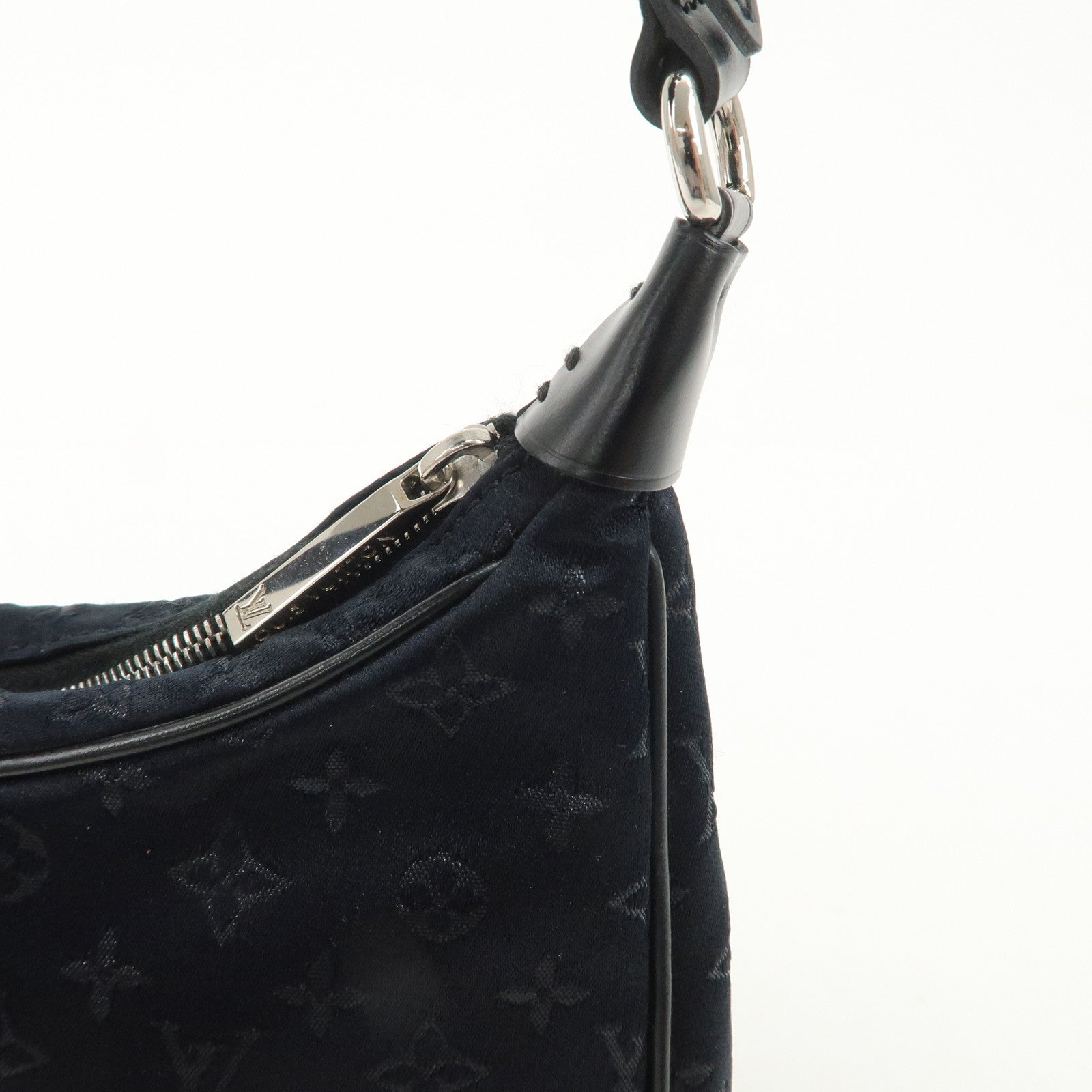 Louis Vuitton Monogram Satin Little Boulogne Hand Bag M92142