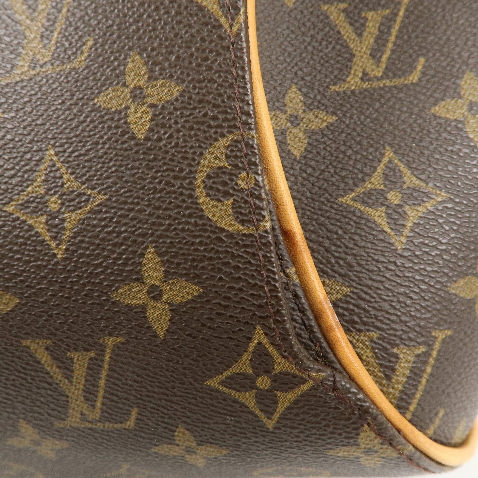 Louis Vuitton Monogram Ellipse Shopping Shoulder Bag Brown M51128