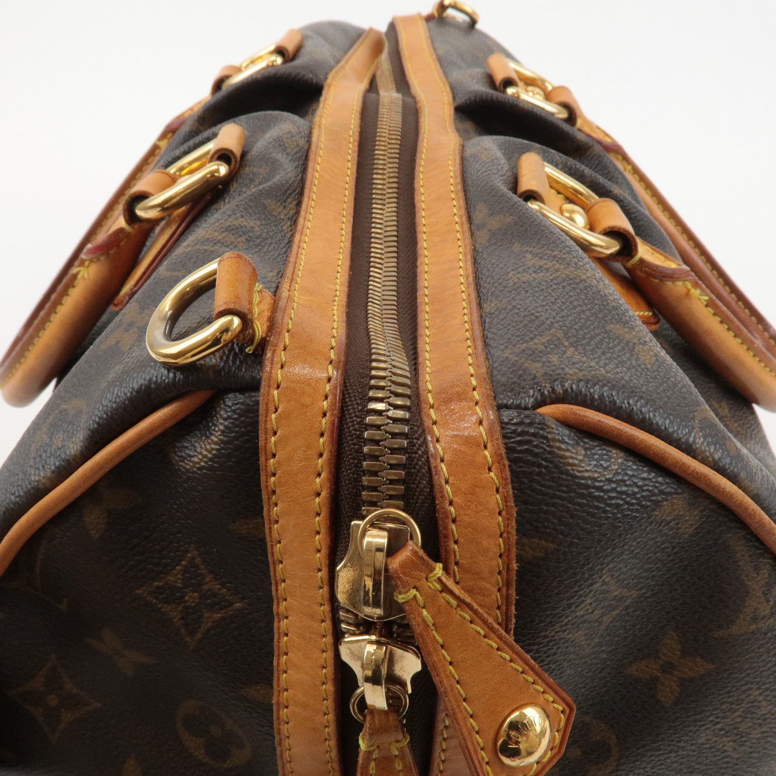 Louis Vuitton Monogram Stephen Hand Bag Boston Bag Shoulder M40118