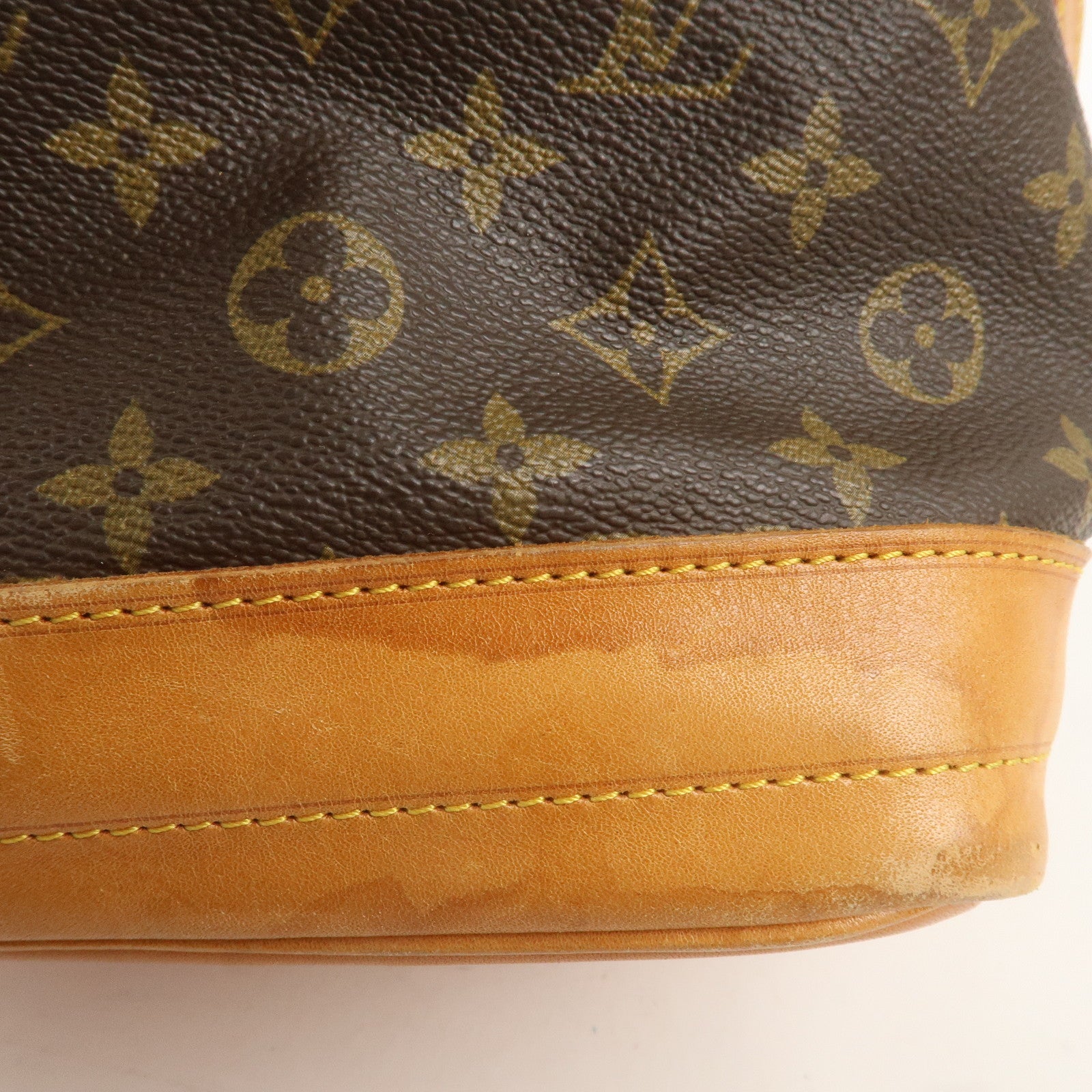 Louis Vuitton Monogram Noe Shoulder Bag Brown M42224