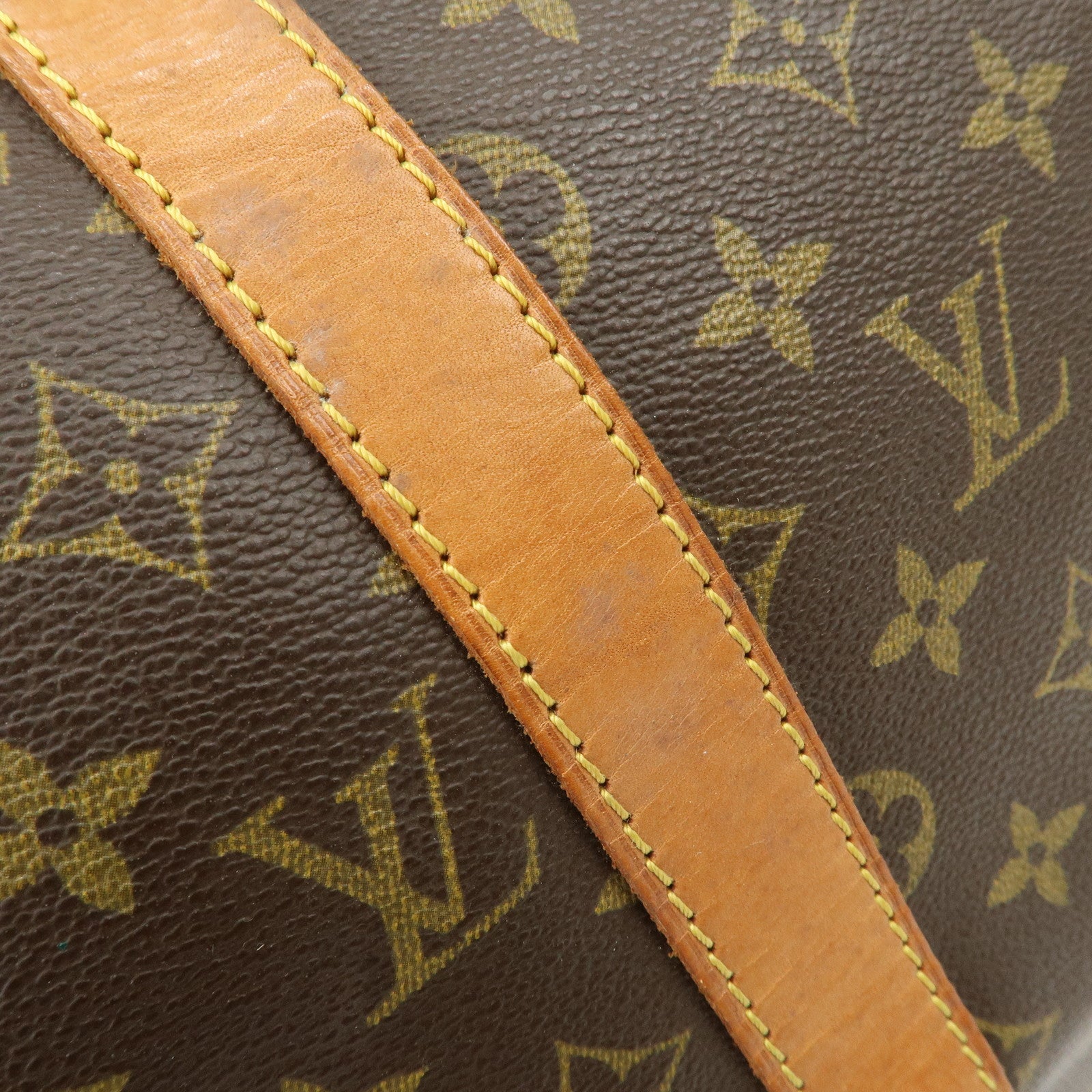 Louis Vuitton Monogram Keep All Bandouliere 50 Boston Bag M41416 Used