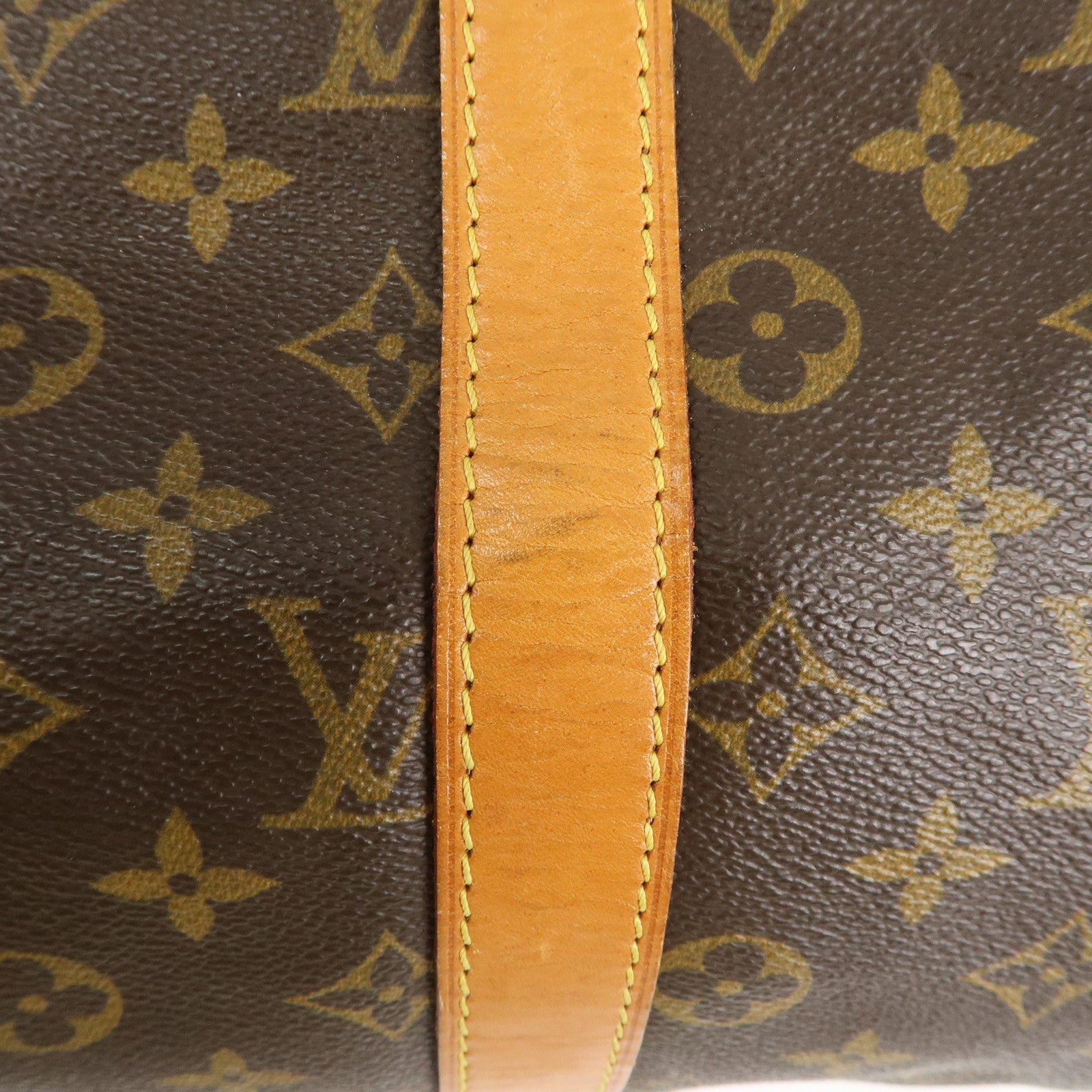 Louis Vuitton Monogram Keep All Bandouliere 45 Boston Bag M41418