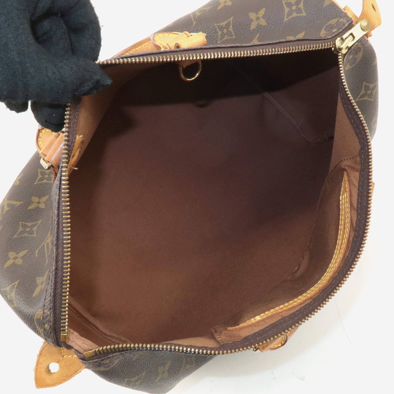 Louis Vuitton Monogram Speedy 35 Hand Bag Boston Bag M41524