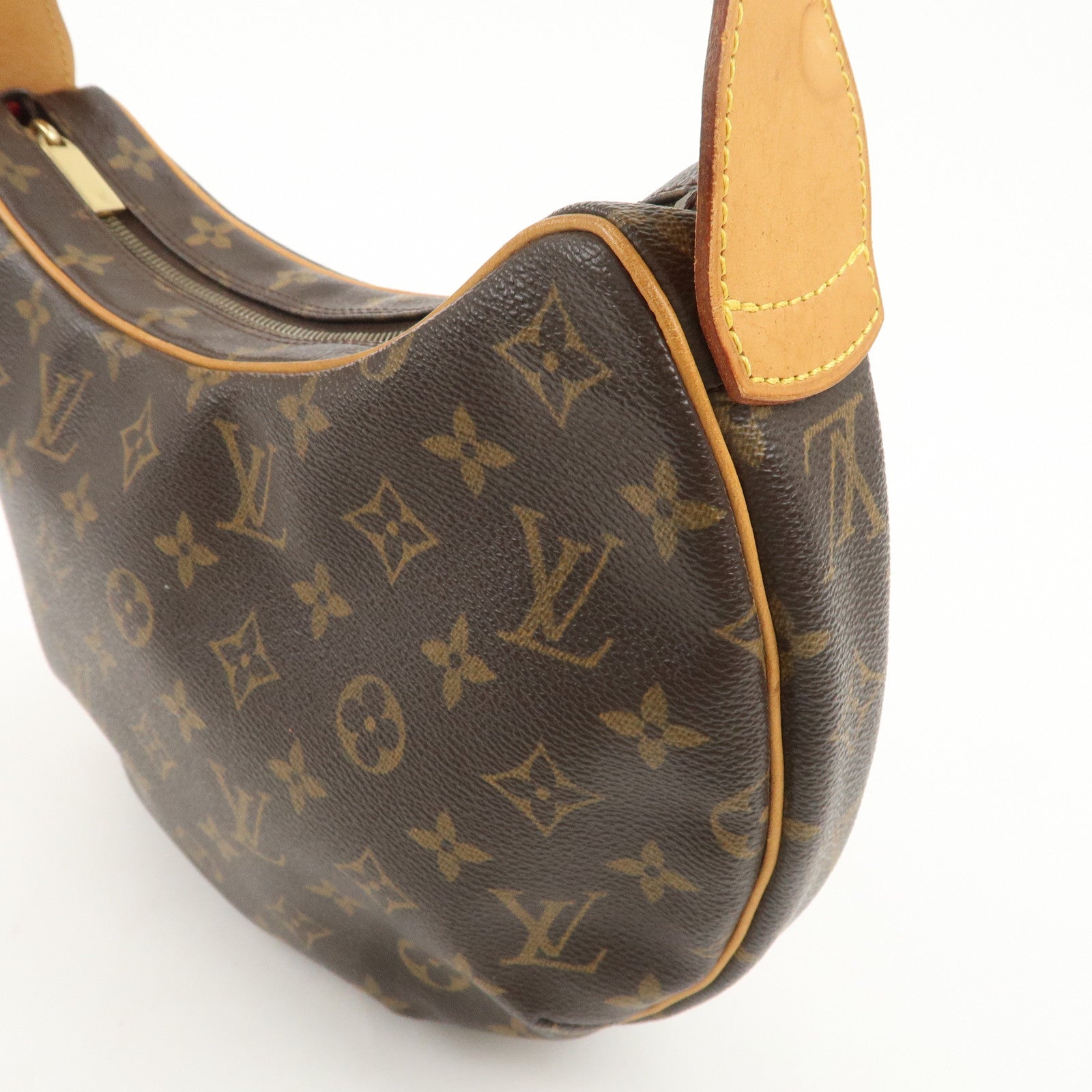 Louis Vuitton Monogram Croissant MM Shoulder Bag Hand Bag M51512 Used