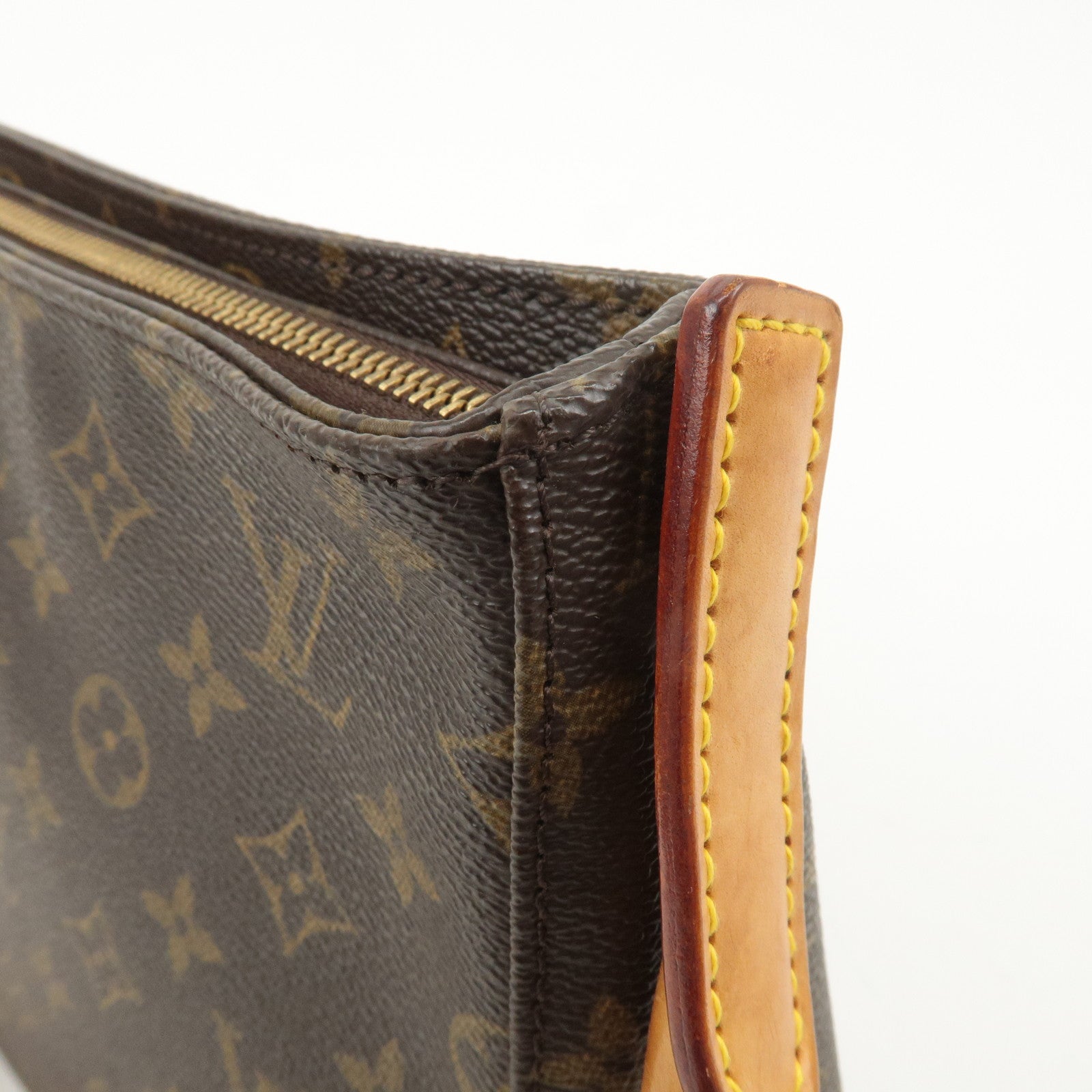 Louis Vuitton Monogram Looping MM Shoulder Bag Brown M51146