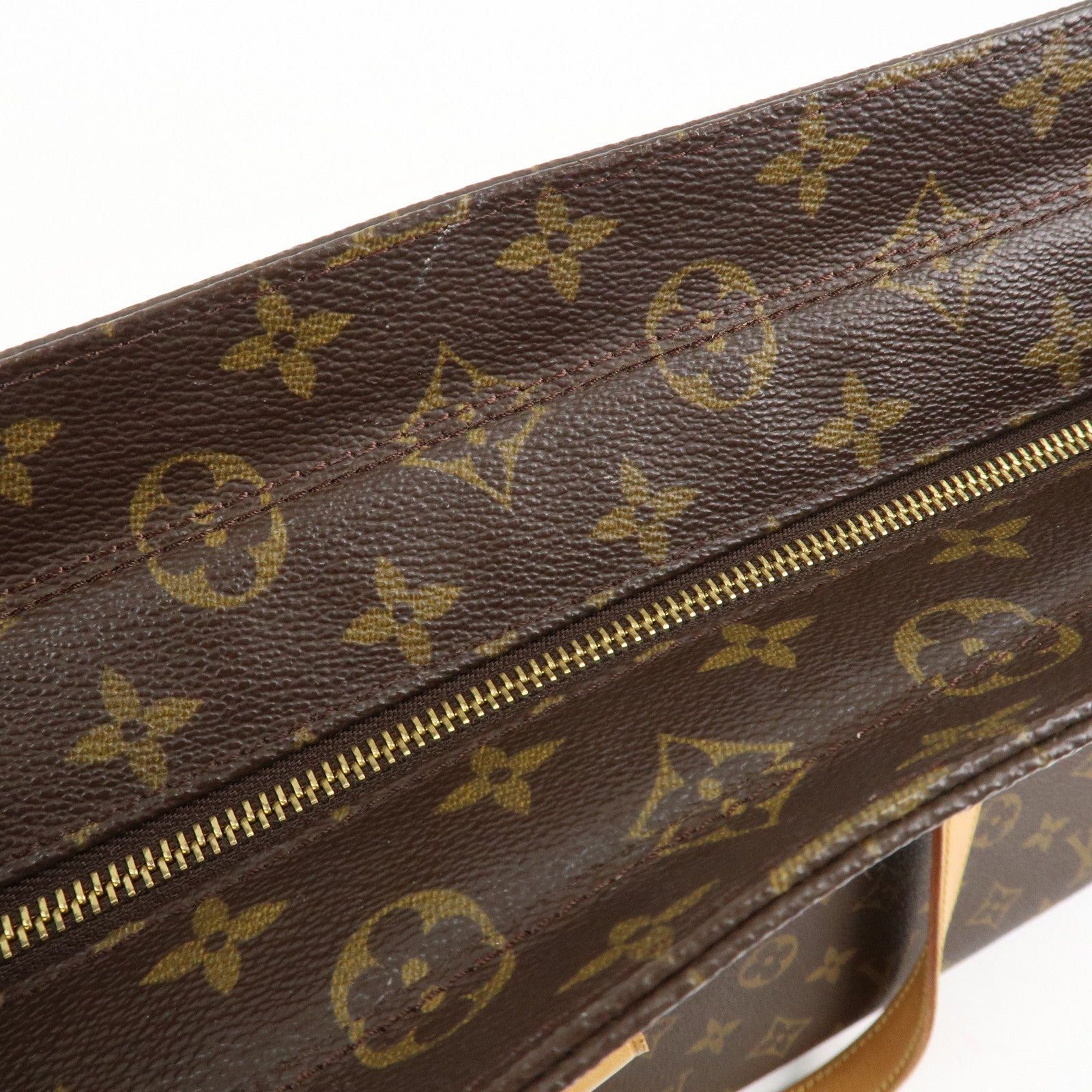 Louis Vuitton Monogram Luco Tote Bag Hand Bag Brown M51155