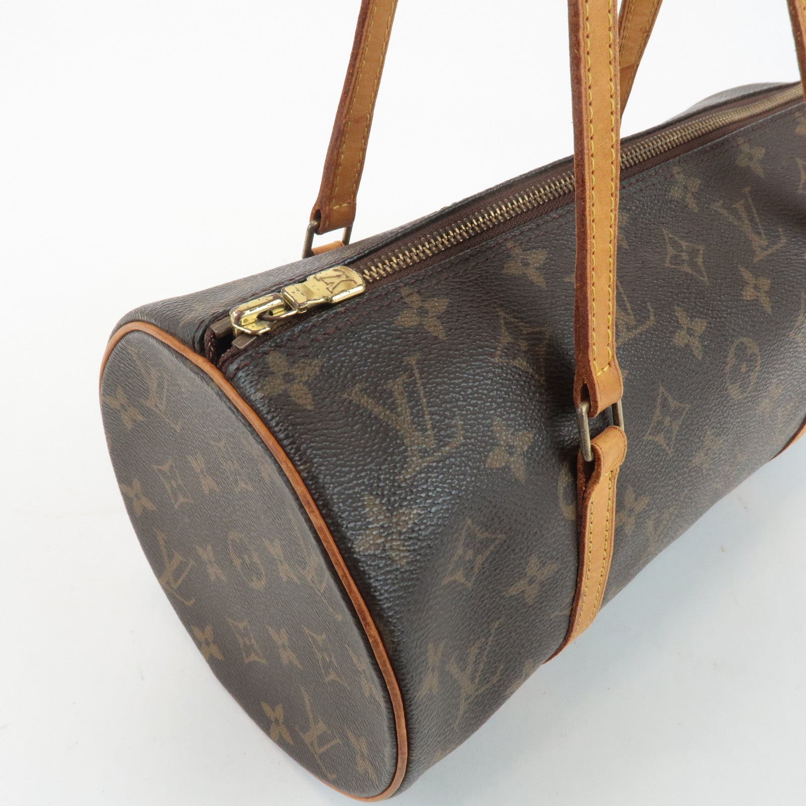 Louis Vuitton Monogram Papillon 30 Hand Bag Shoulder Bag M51385 Used