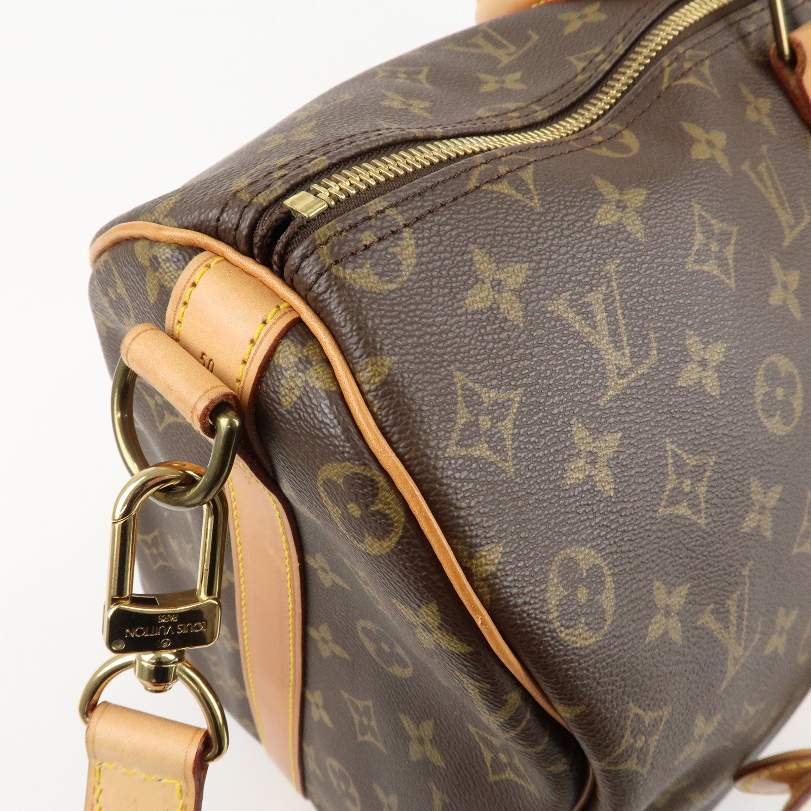 Louis Vuitton Monogram Keep All Bandouliere 50 Boston Bag M41416 Used