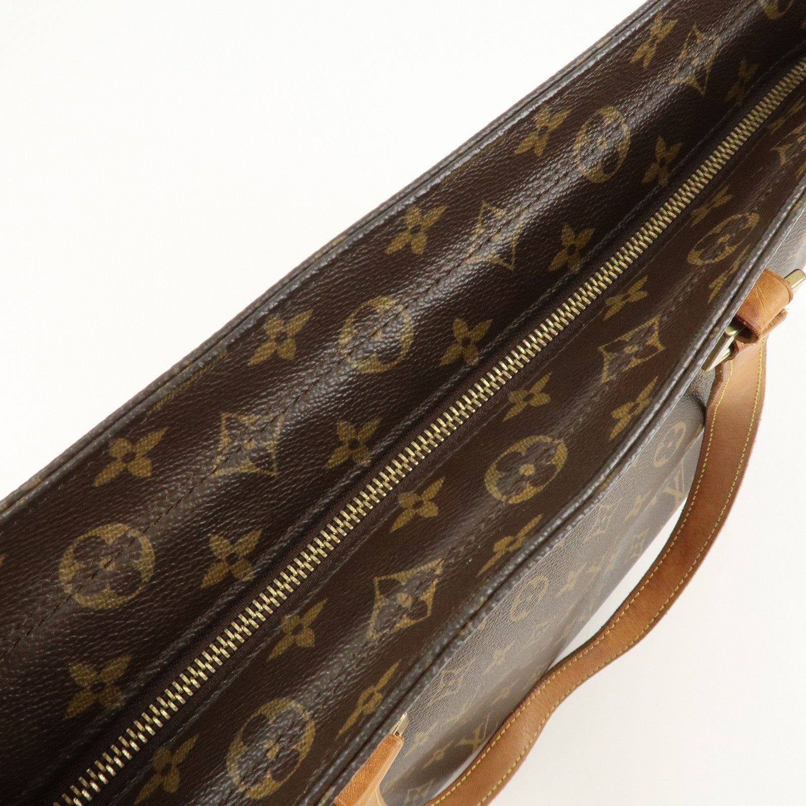 Louis Vuitton Monogram Luco Tote Bag Hand Bag Brown M51155