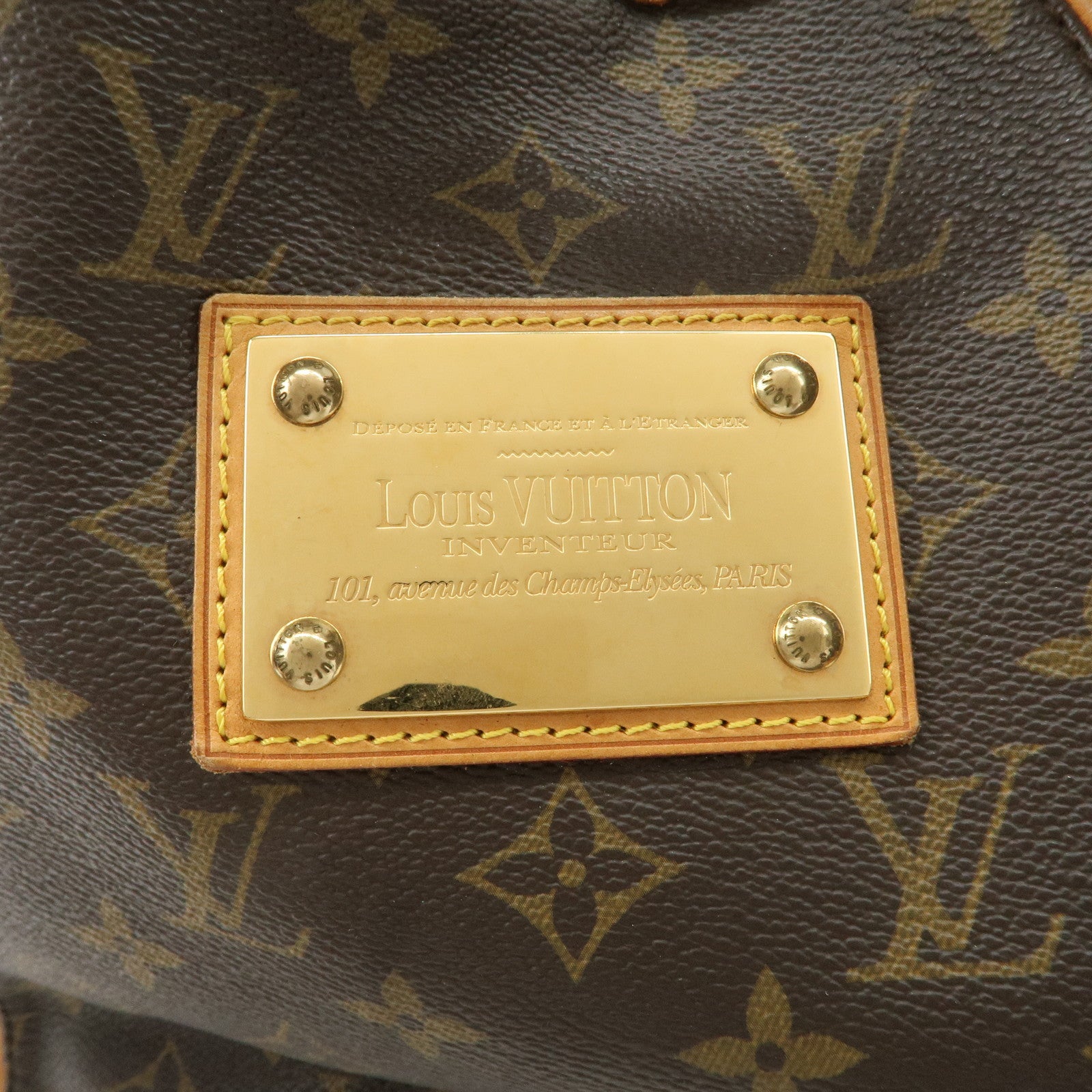 Louis Vuitton Monogram Galliera PM Shoulder Bag M56382 Used