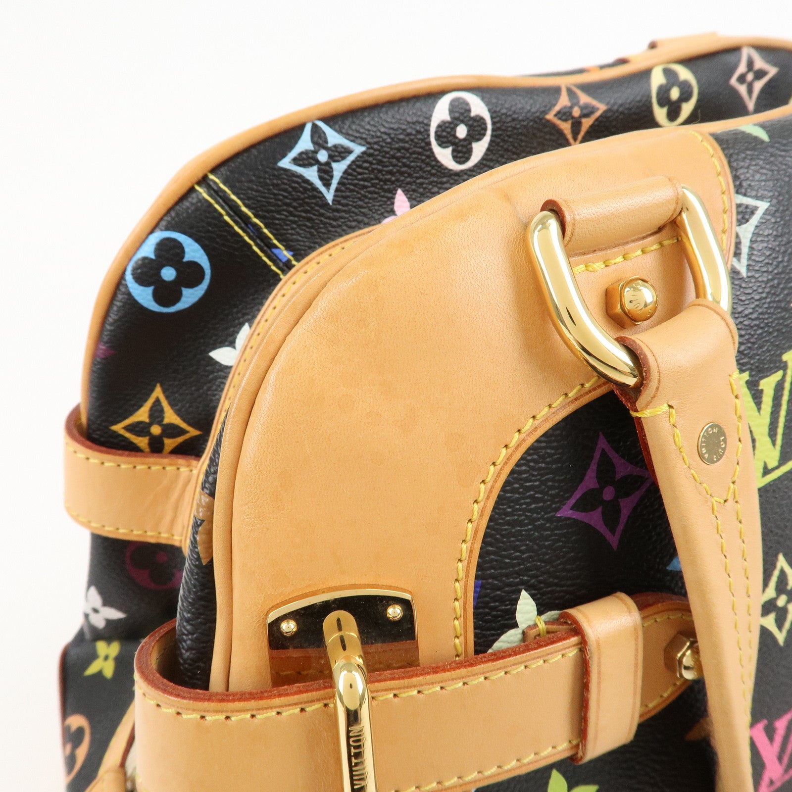 Louis Vuitton Monogram Multicolor Claudia Hand Bag M40194 Used