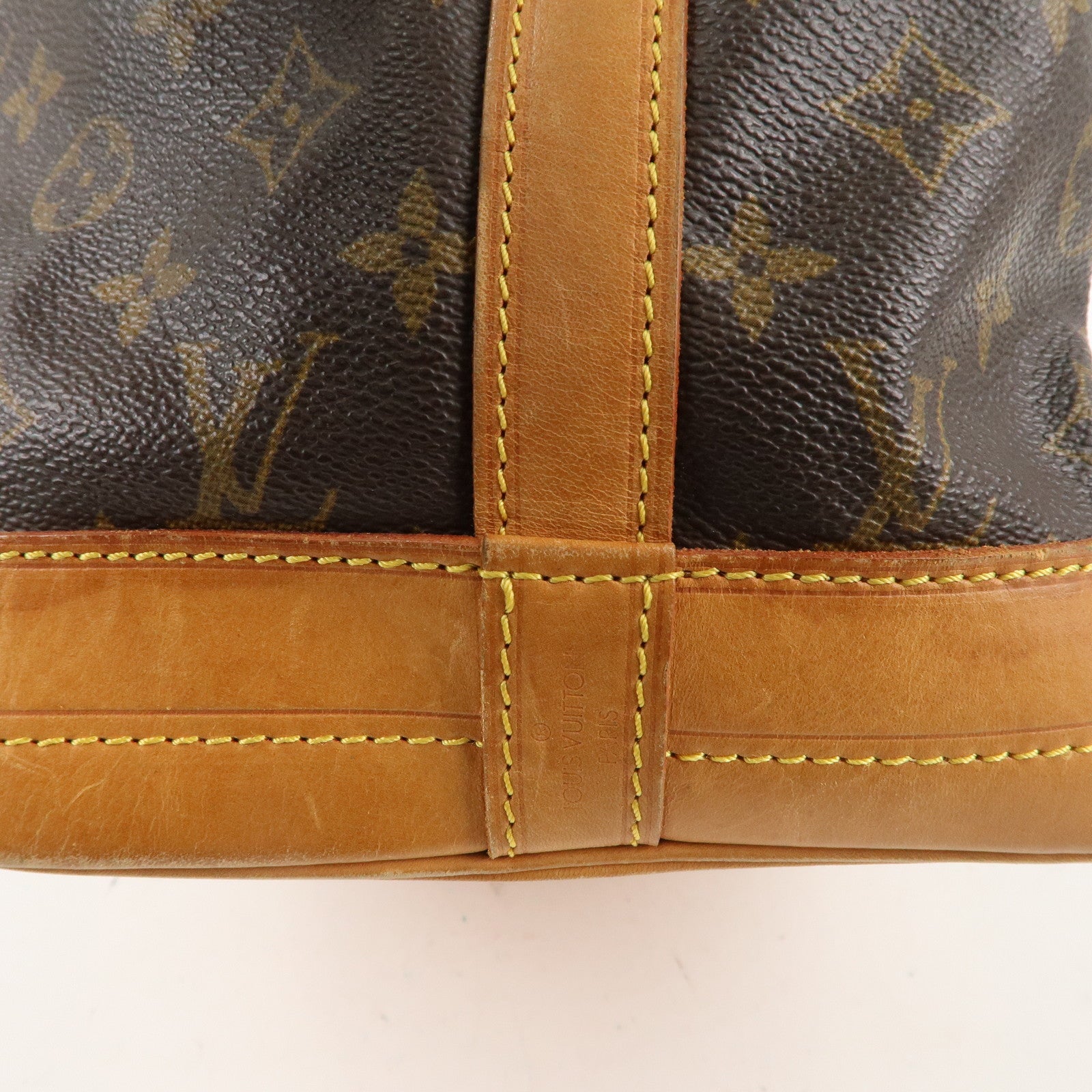 Louis Vuitton Monogram Noe Shoulder Bag Hand Bag Brown M42224