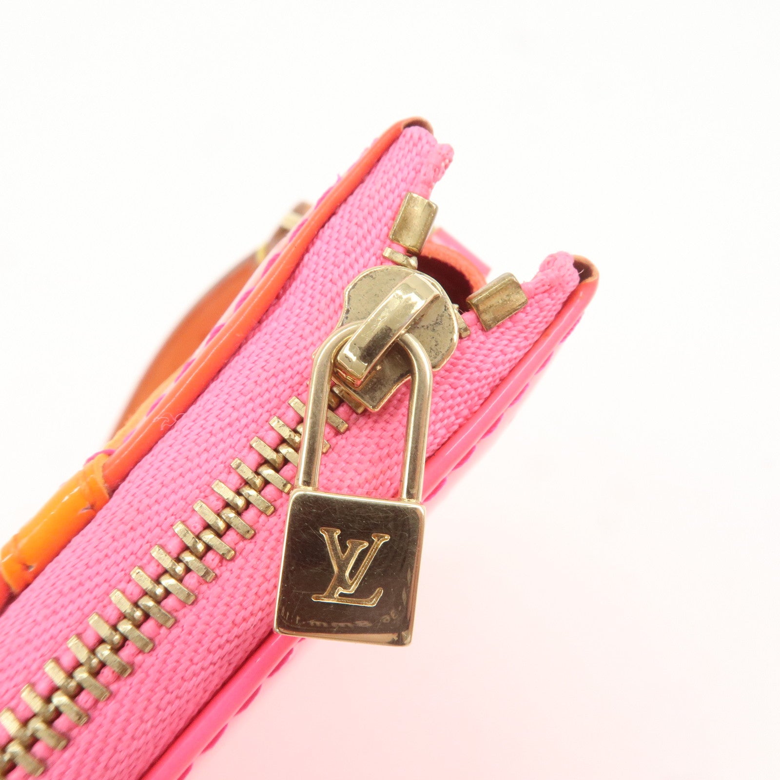 Louis Vuitton Monogram Vernis Fluo Lexington Hand Bag Rose M91906