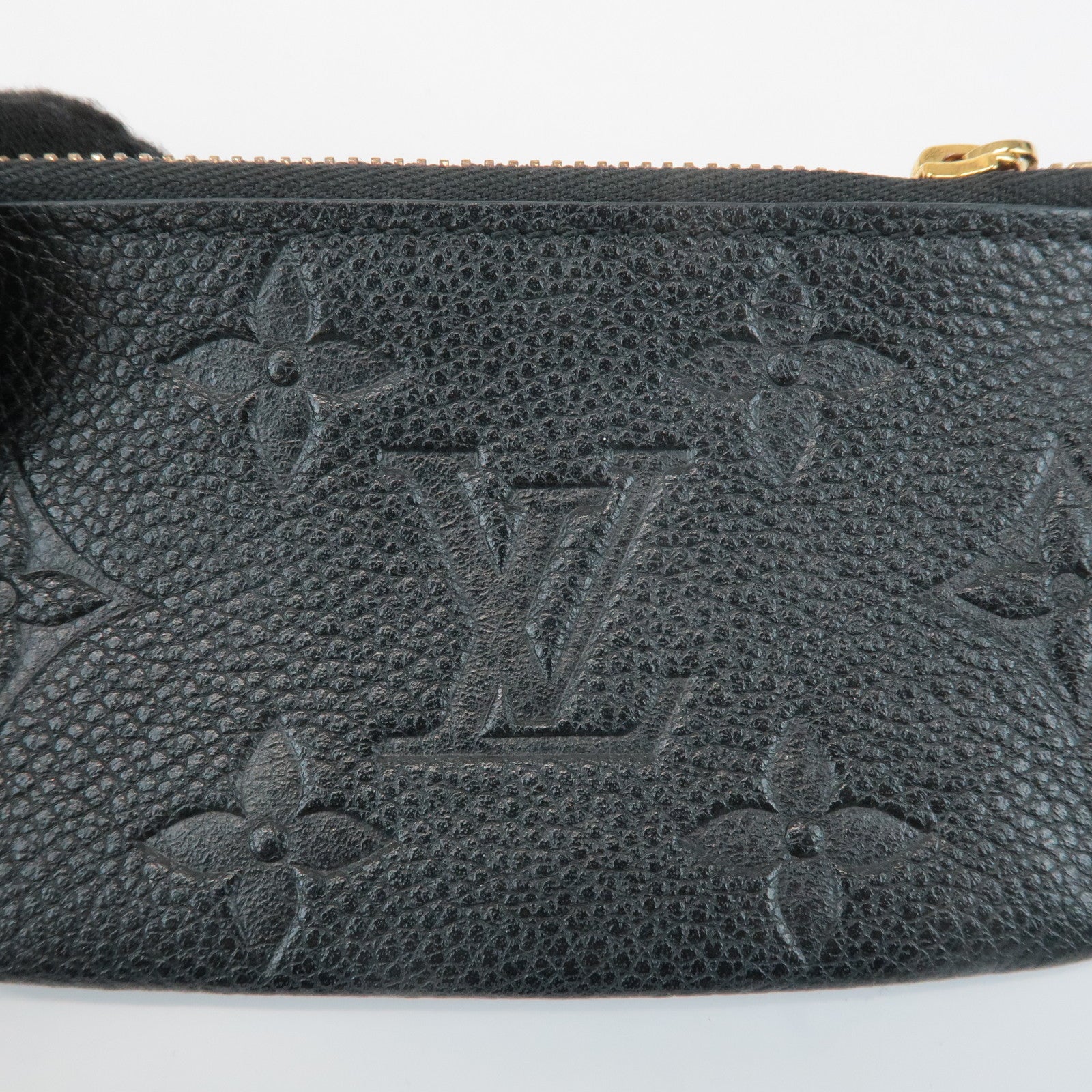 Louis Vuitton Monogram Empreinte Pochette Cles Coin Case M80879 Used