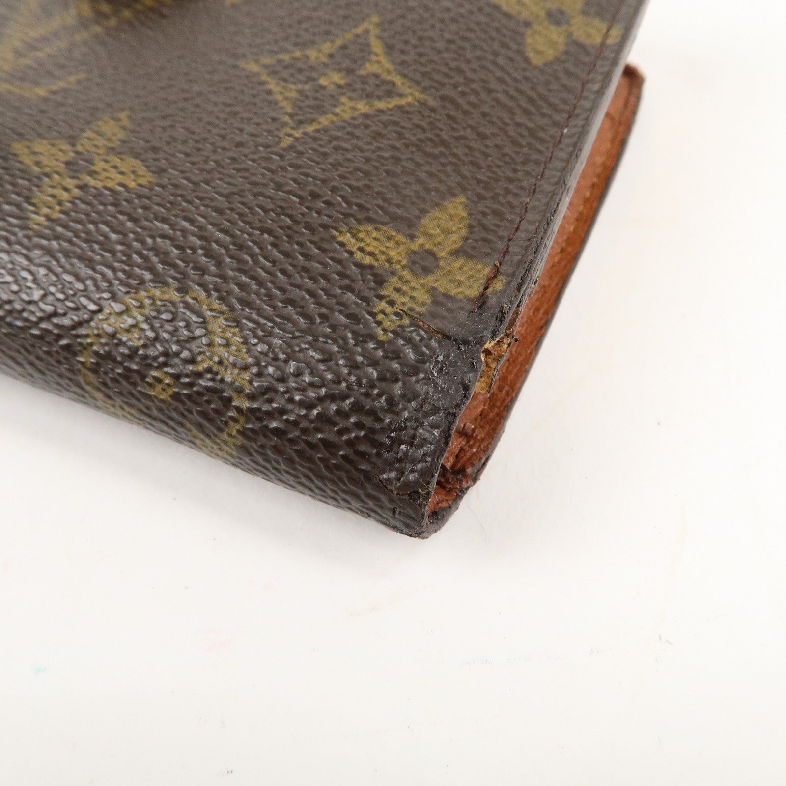 Louis Vuitton Monogram Set of 2 Bi-fold Wallet Brown M61663 M61730