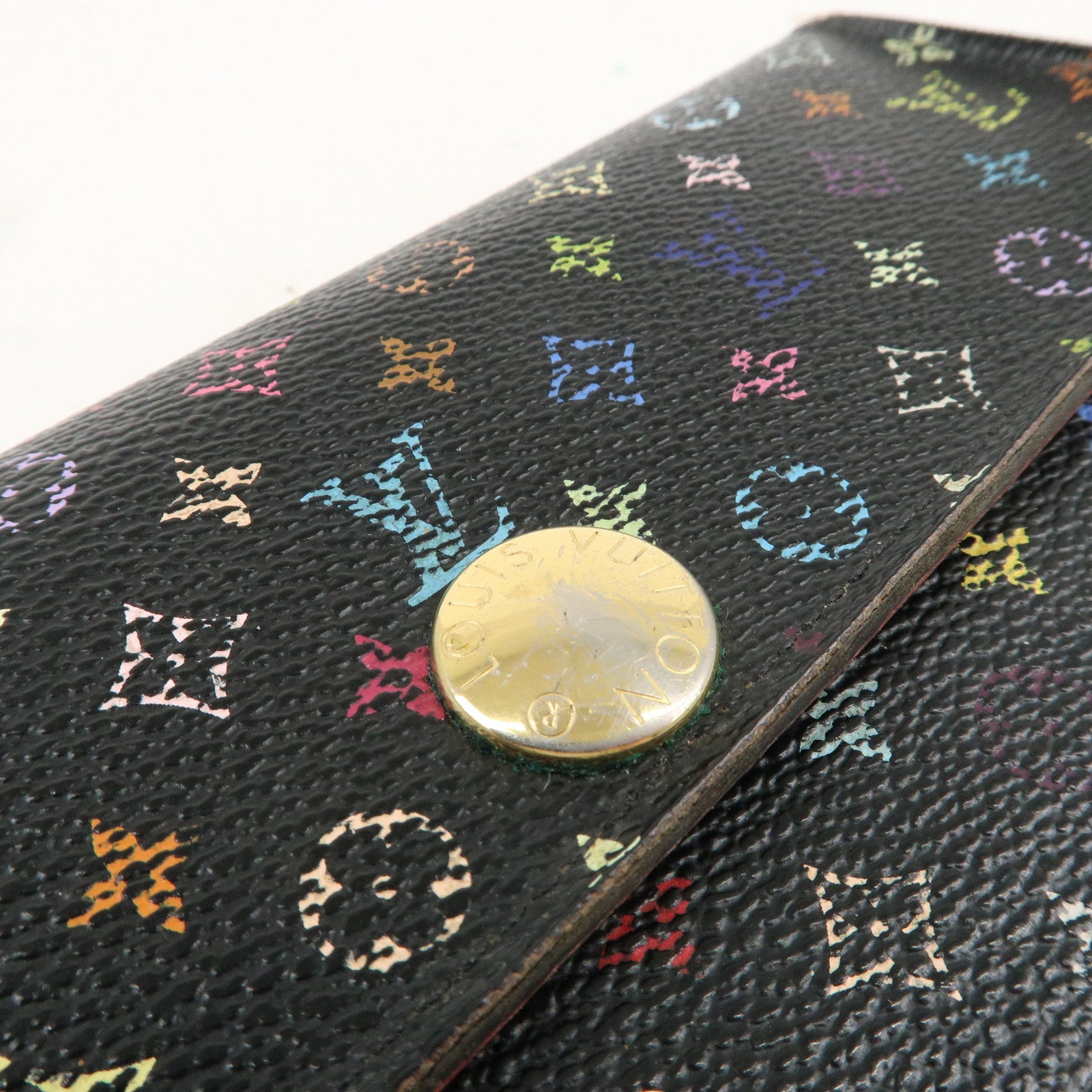 Louis Vuitton Monogram Multicolor Portefeuille Sarah Wallet M93747