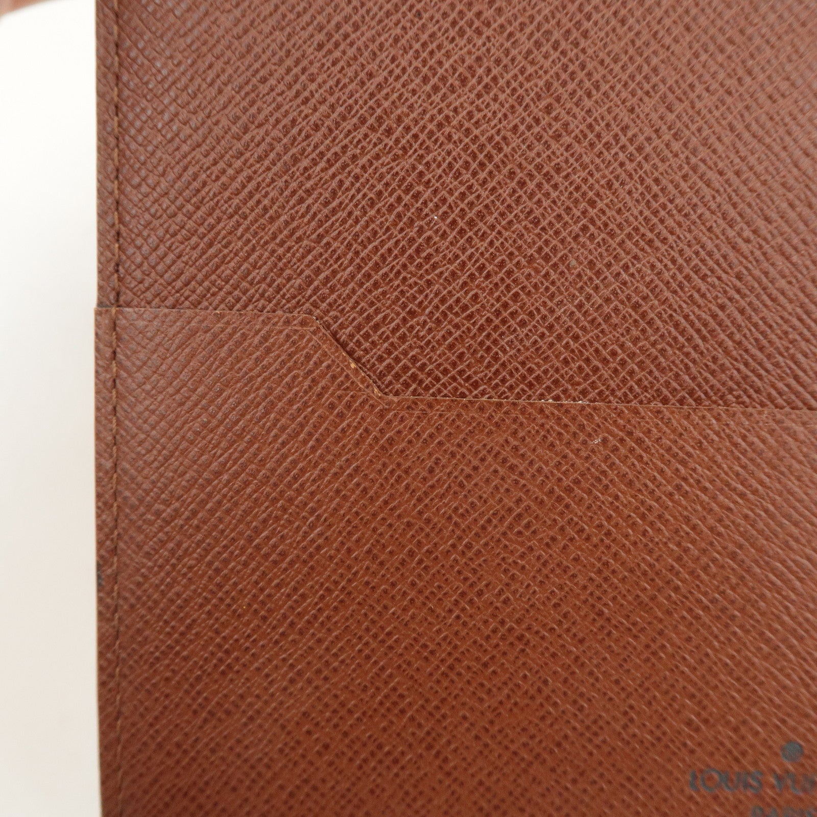 Louis Vuitton Monogram Agenda Bureau Planner Cover R20001 Used