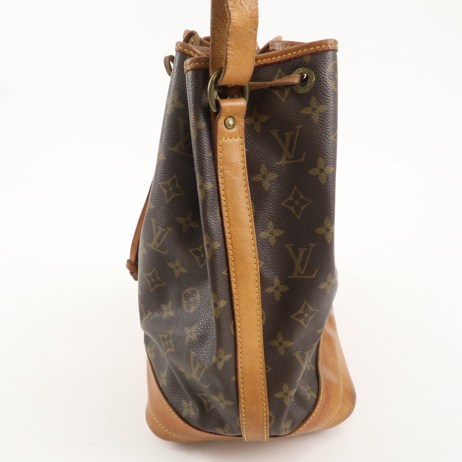 Louis Vuitton Monogram Noe Shoulder Bag Hand Bag Brown M42224