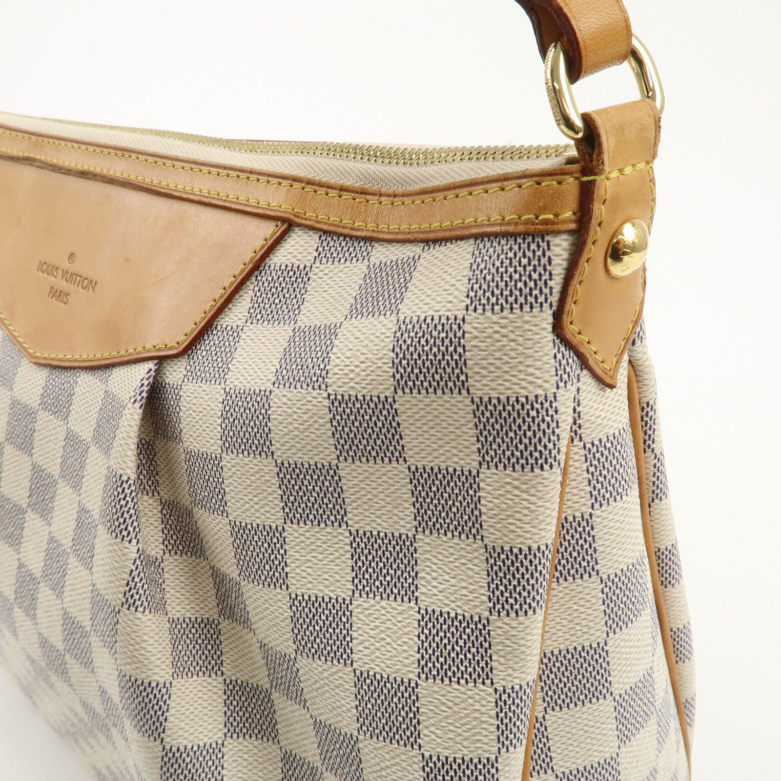 Louis Vuitton Damier Azur Siracusa MM Shoulder Bag N41112