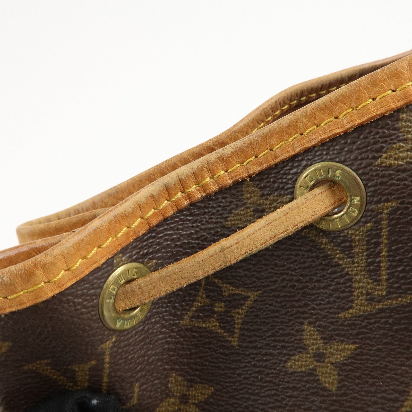 Louis Vuitton Monogram Petit Noe Shoulder Bag Brown M42226 Used