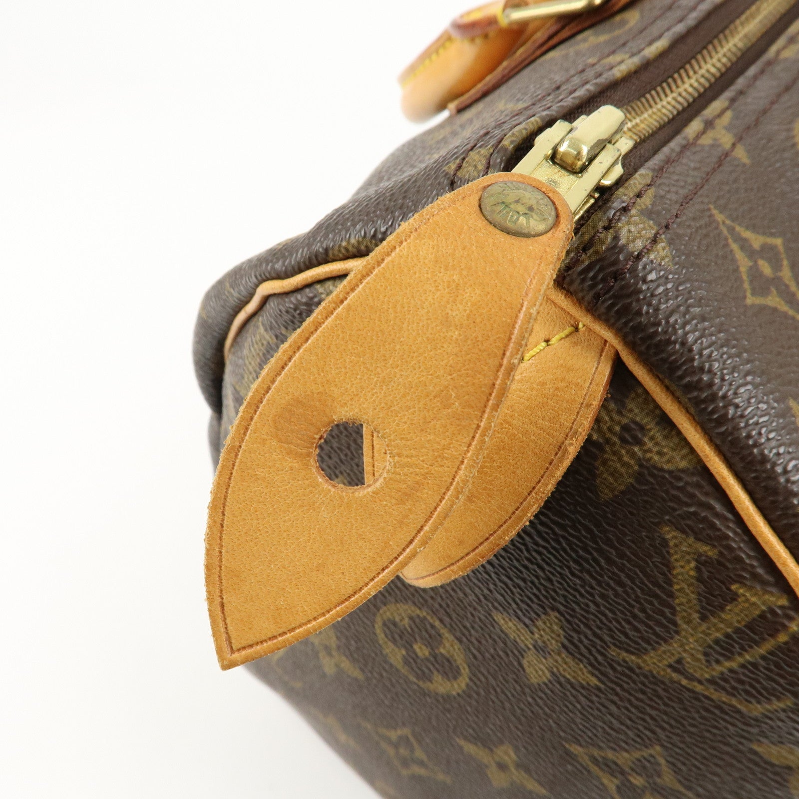 Louis Vuitton Monogram Speedy 30 Hand Bag Boston Bag M41526 Used