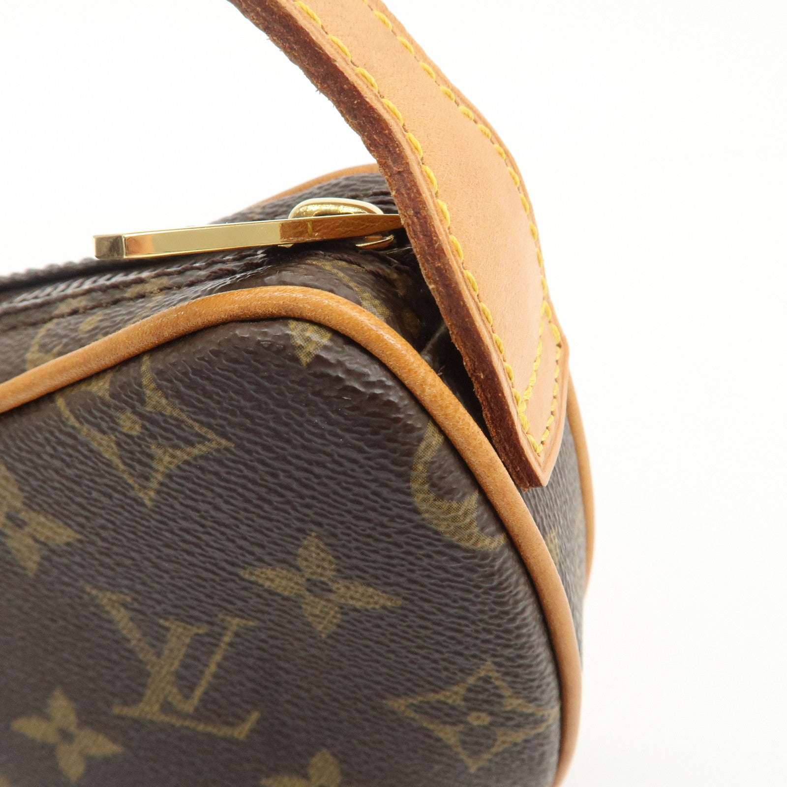 Louis Vuitton Monogram Pochette Croissant Shoulder Bag M51510 Used