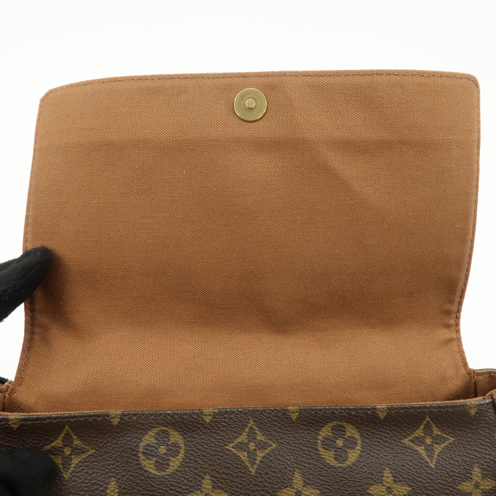 Louis Vuitton Monogram Mini Looping Shoulder Bag Hand Bag M51147 Used