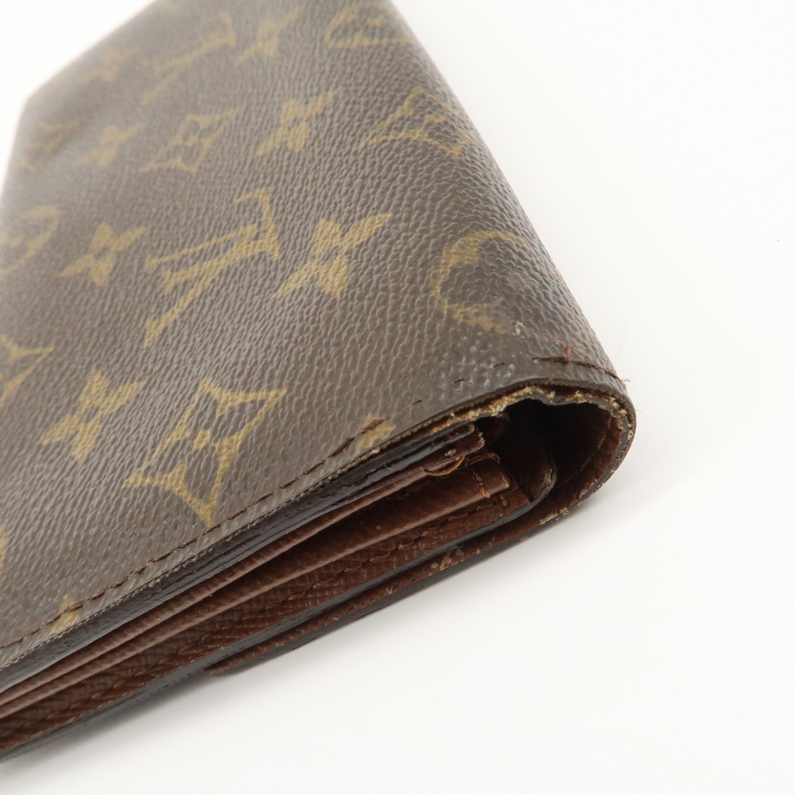 Louis Vuitton Monogram Set of 2 Long Wallet M61734 M93532