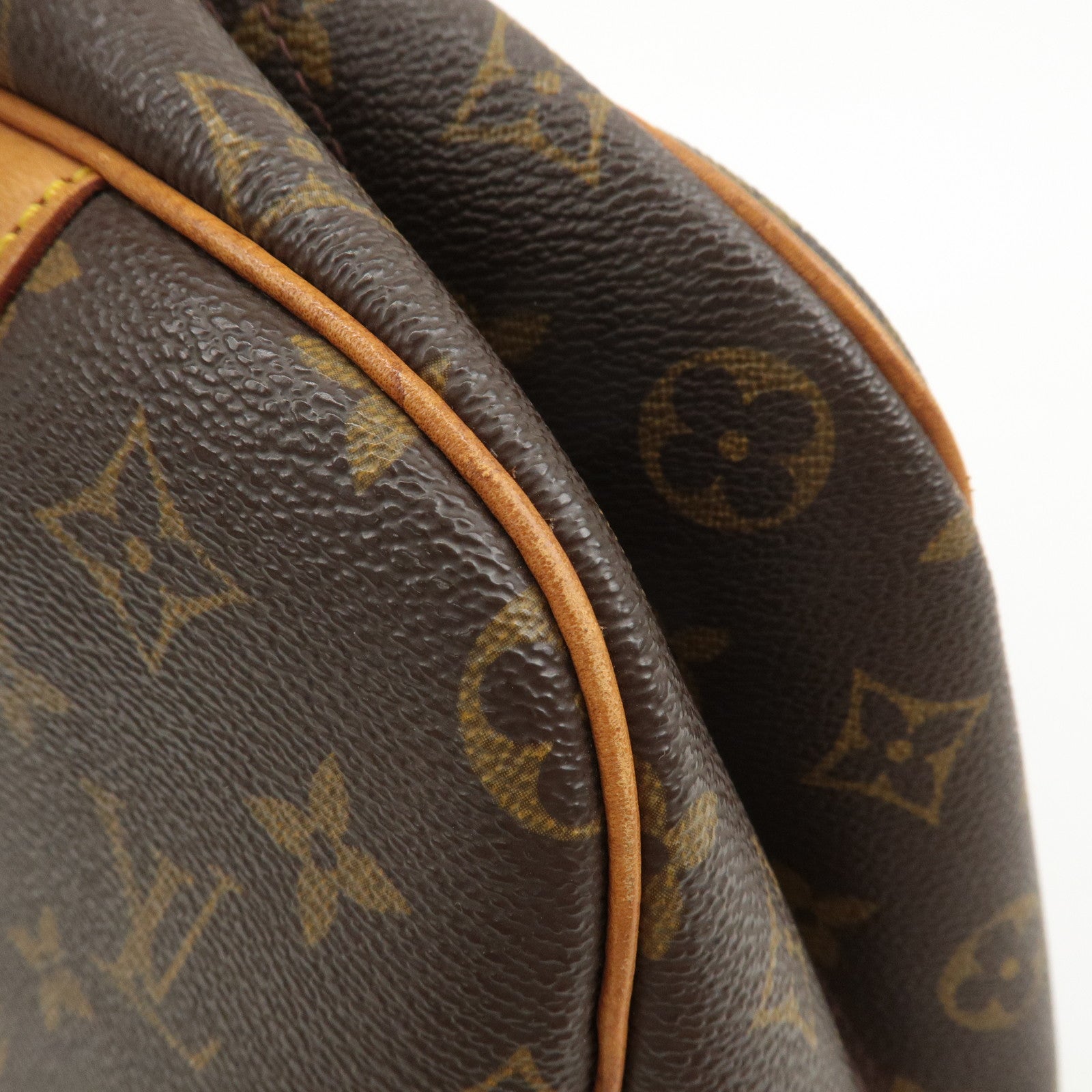 Louis Vuitton Monogram Deauville Hand Bag Brown M47270